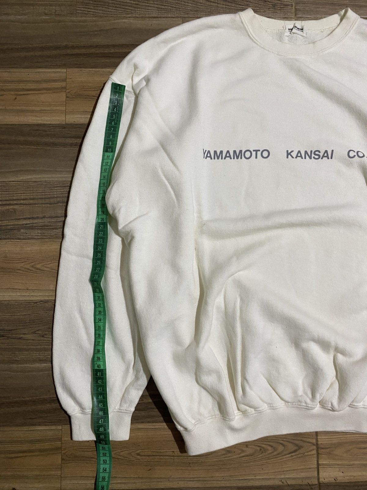 Japanese Brand × Kansai Yamamoto × Vintage VINTAGE KANSAI MAN YAMAMOTO POEM SWEATSHIRT Size US M / EU 48-50 / 2 - 11 Thumbnail