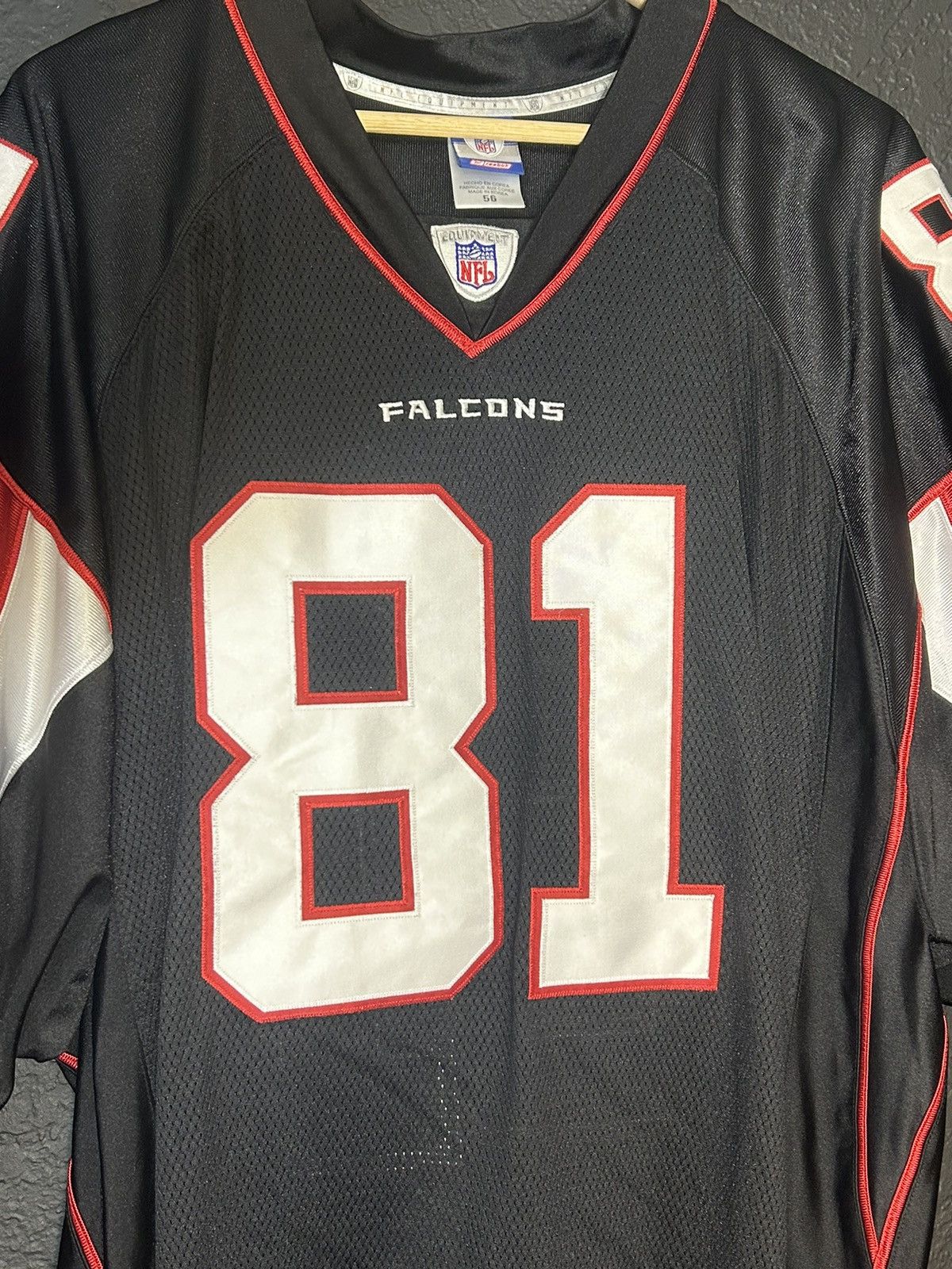 Reebok Y2K NFL Reebok Atlanta Falcons Peerless Price #81 Jersey 3XL Size US XXL / EU 58 / 5 - 2 Thumbnail