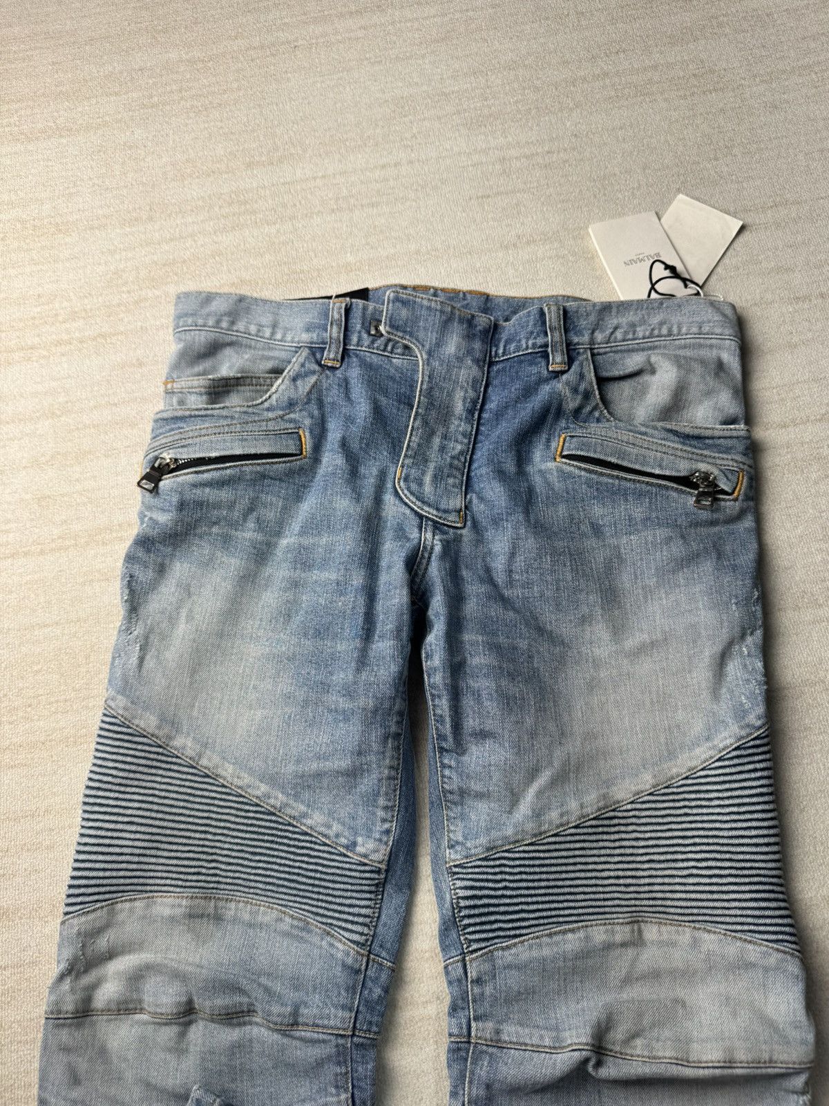 Balmain Moto jeans 32 Size US 32 / EU 48 - 5 Thumbnail