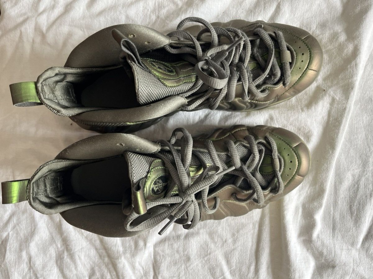 Nike Nike Foamposite Green Size US 10.5 / EU 43-44 - 3 Thumbnail