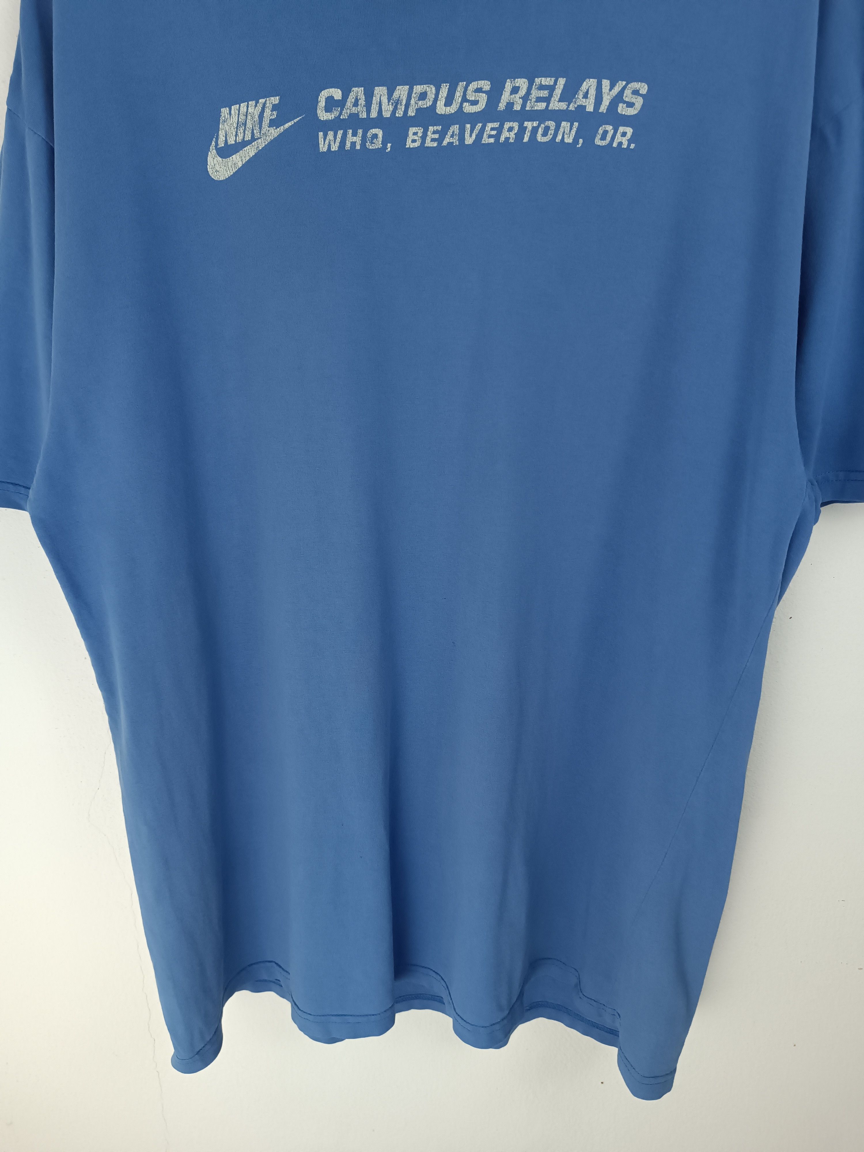 Nike VINTAGE 90'S NIKE CAMPUS RELAYS RUN VERY RARE PIECE Size US XL / EU 56 / 4 - 8 Thumbnail