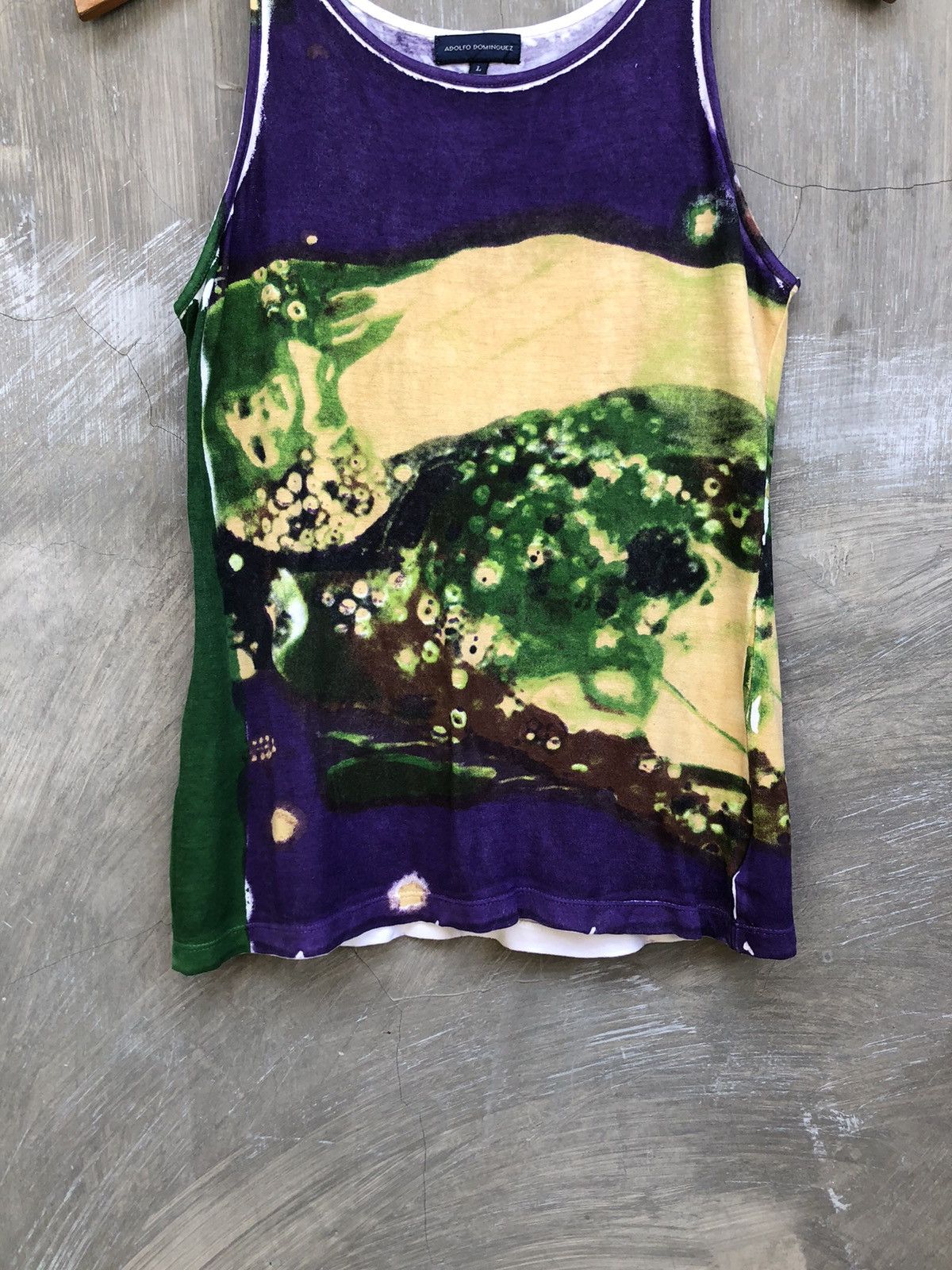 Adolfo Dominguez Adolfo Dominguez Abstract Tanktop Size L / US 10 / IT 46 - 5 Thumbnail