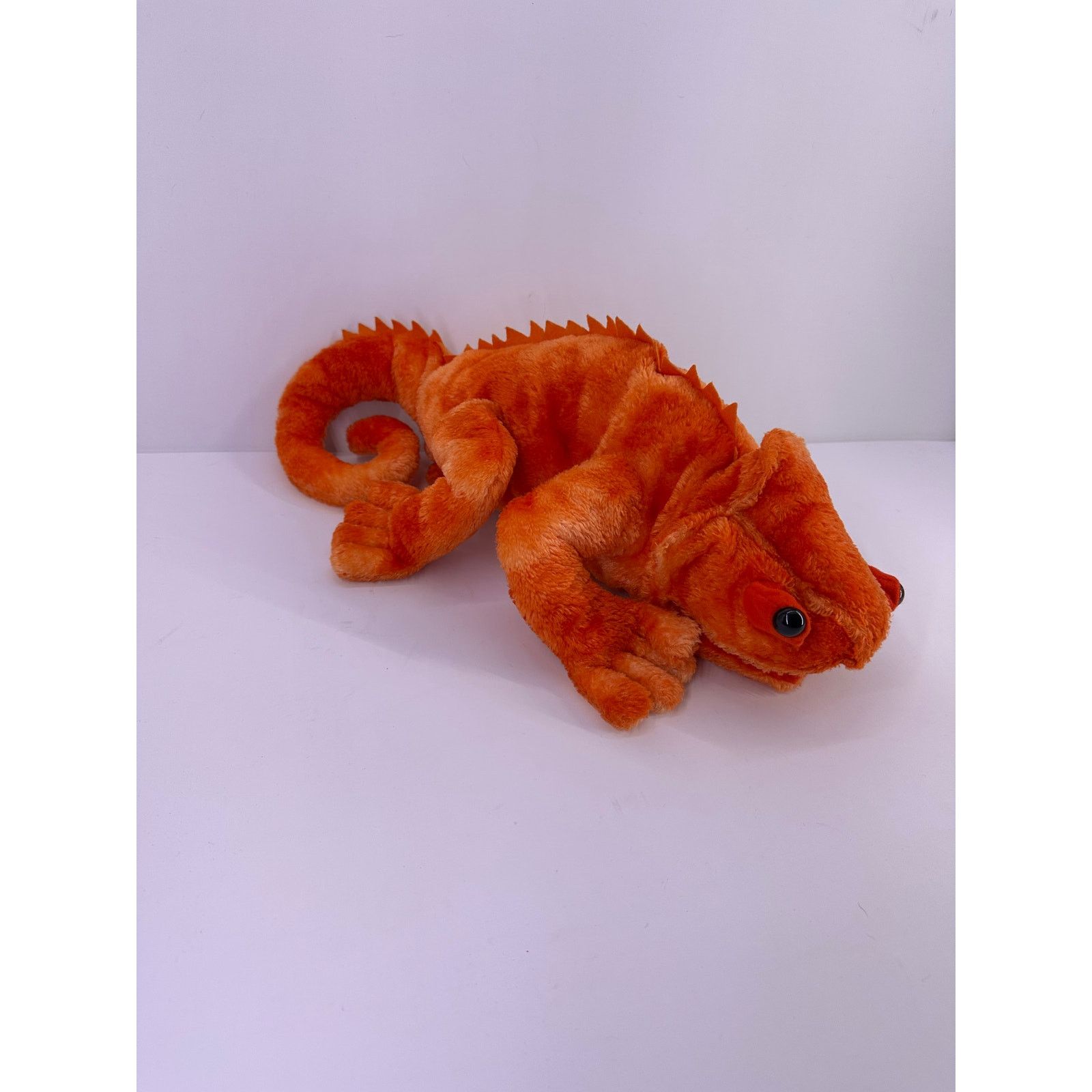 & Other Stories Animal Alley. Orange Chameleon 24” Long Plushie Size ONE SIZE - 1 Thumbnail