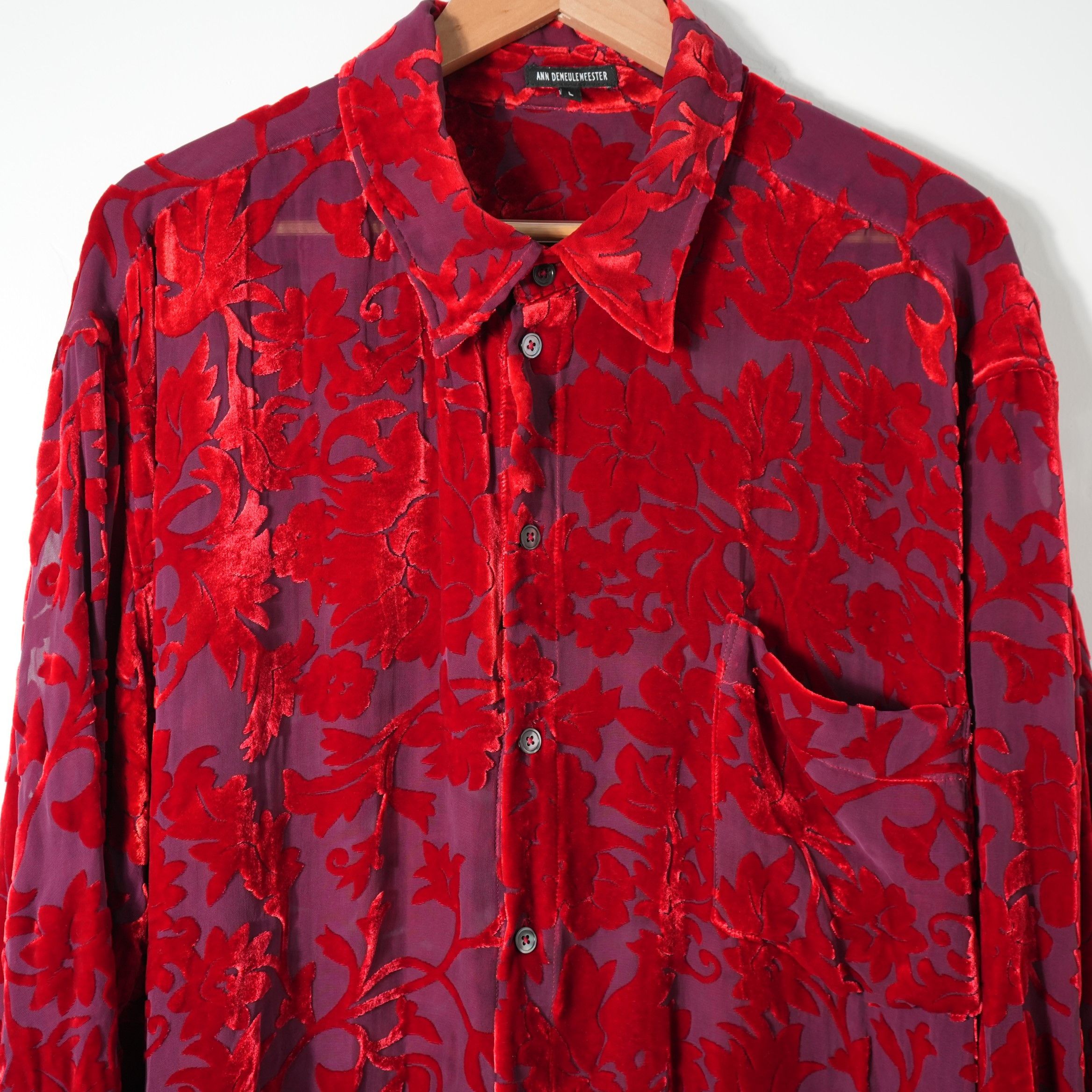 Ann Demeulemeester FW19 Elma Shirt Size US L / EU 52-54 / 3 - 2 Thumbnail