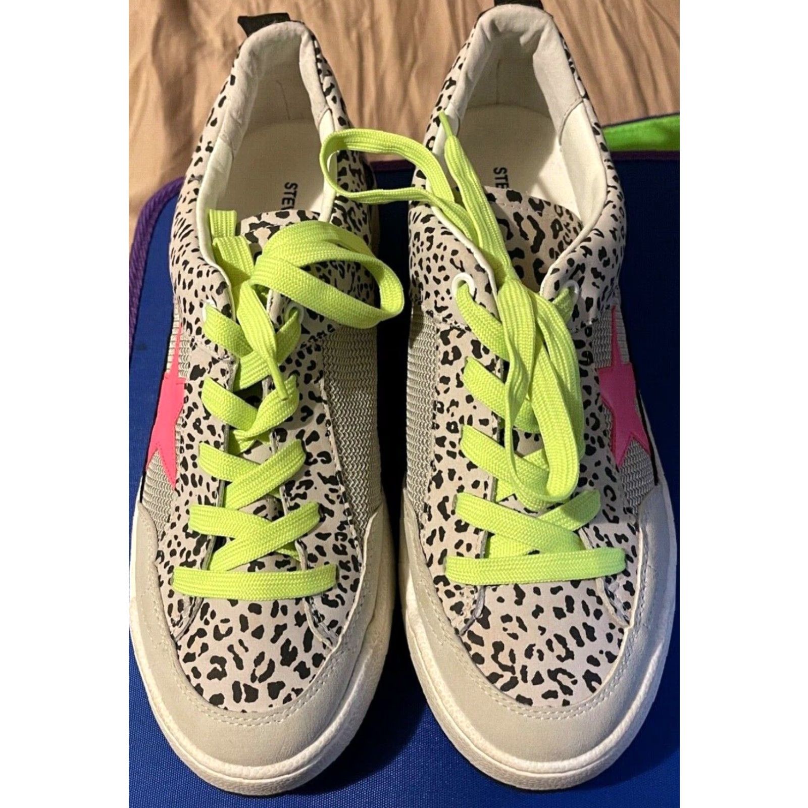 Steve Madden Steve Madden Goody Star Court Oxford Sneakers Leopard Print Womens Sz 10M Court Oxford Sneakers Leopard Print Womens Sz 10M Size US 10 / IT 40 - 3 Thumbnail