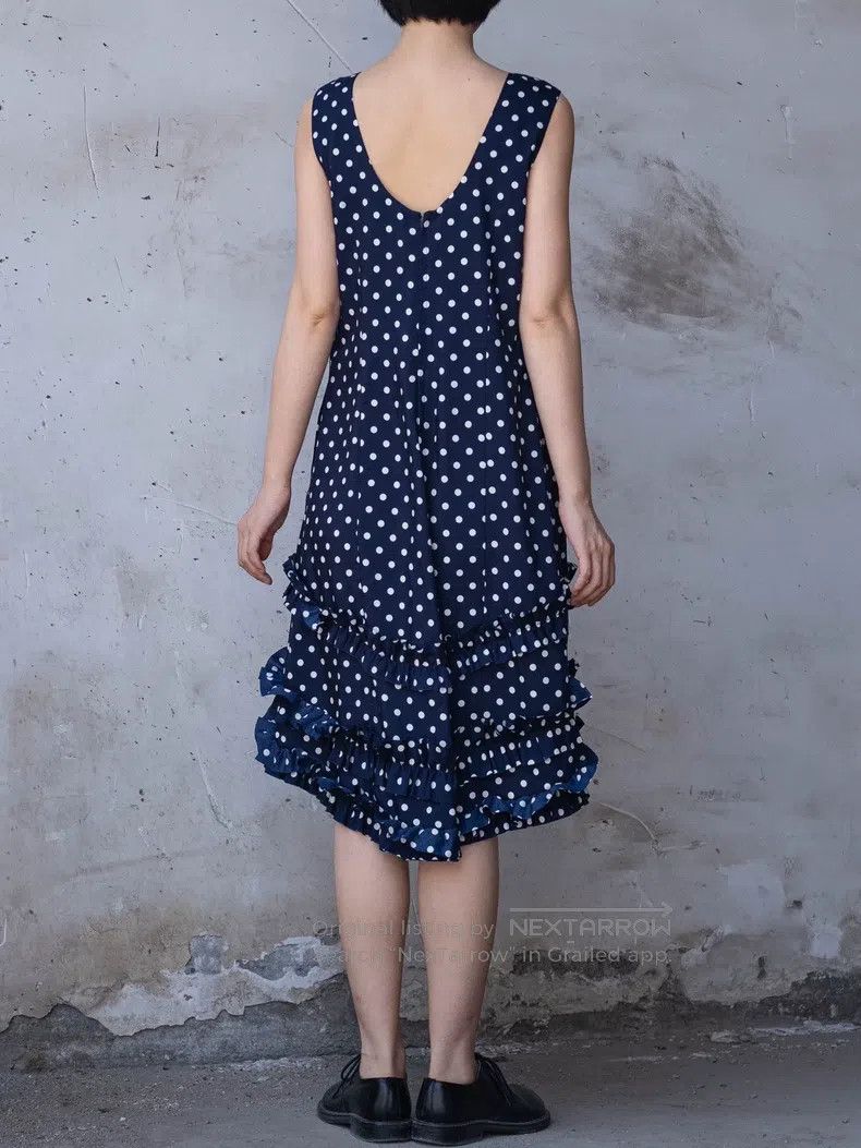 Comme des Garcons Comme Des Garcons size one-size-fits-all Dark Blue Polka D Size S / US 4 / IT 40 - 3 Thumbnail
