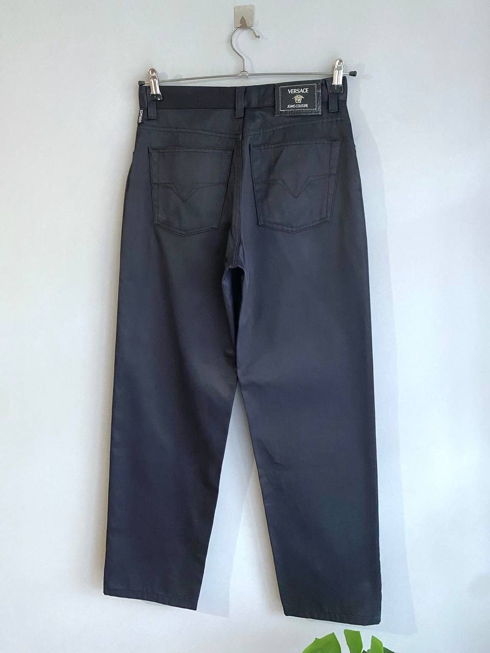 Versace Jeans Couture Vintage Versace Jeans Couture Men's Wide Leg Jeans, W29 L30 Size US 29 - 4 Thumbnail