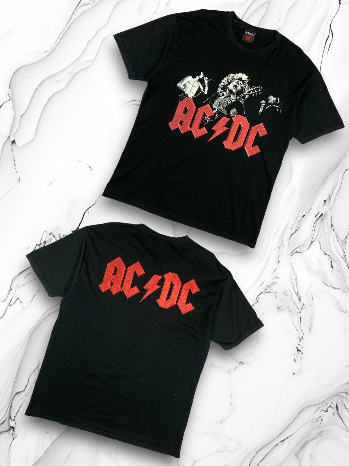 Band Tees Vintage Ac/Dc Rock band tee 90s y2k Size US L / EU 52-54 / 3 - 1 Thumbnail