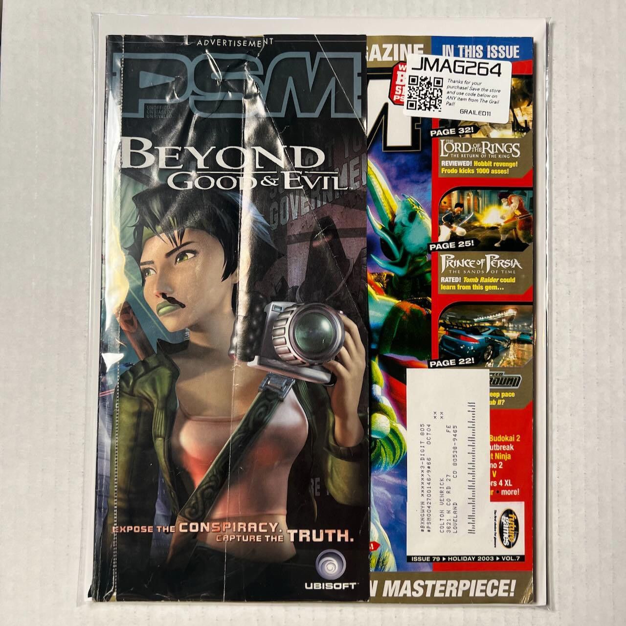 Playstation VTG PSM Magazine #79 Holiday 2003 Buyer’s Guide No Disc Size ONE SIZE - 7 Thumbnail
