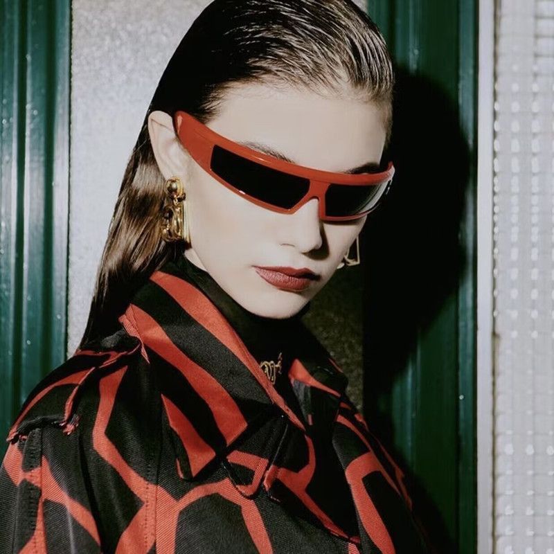 Electric Visual New Trend Street ins style custom avant-garde sunglasses Size ONE SIZE - 4 Thumbnail