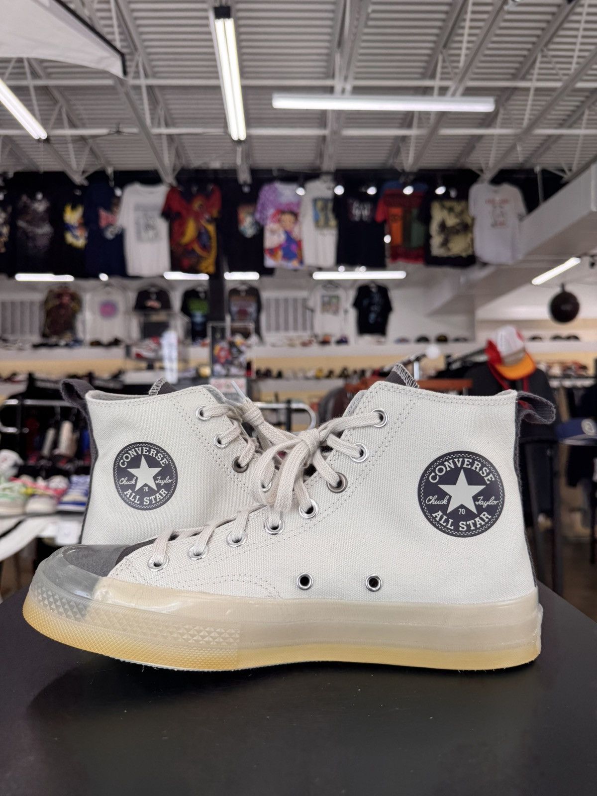 A-COLD-WALL* × Converse Converse A-COLD-WALL Silver Birch Size 8 (2022) Size US 8 / EU 41 - 4 Thumbnail