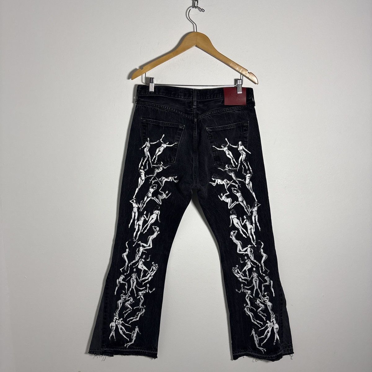 Levi's KILLVAY FLARED DENIM JEANS Size US 34 / EU 50 - 4 Thumbnail