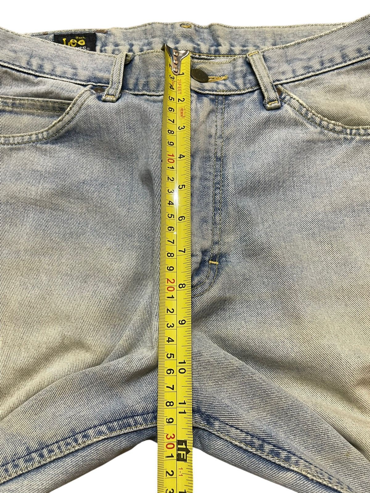 Lee Vintage 90s Lee Faded Wash Distressed Style Loose Jeans Size US 30 / EU 46 - 17 Thumbnail
