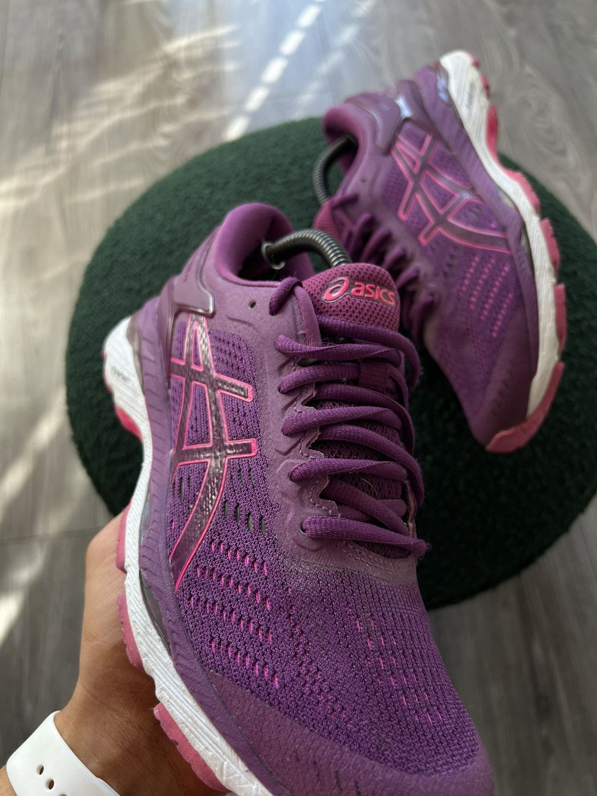 Asics ‼️Running Asics Gel Kayano 24 Flyte Style Trail Sneakers‼️ Size US 7.5 / EU 40-41 - 9 Thumbnail
