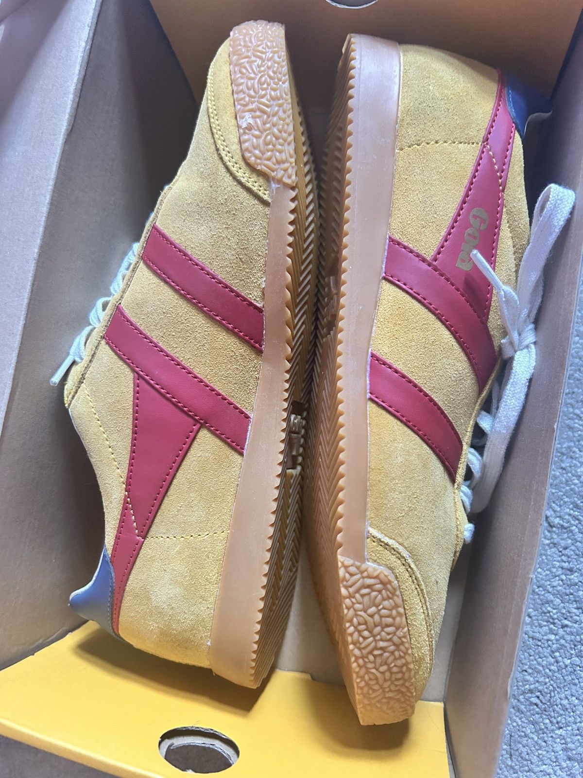 Gola Gola Classics Women's Elan Sneakers Sun/Deep Red/Moonlight Size US 10 / IT 40 - 2 Thumbnail