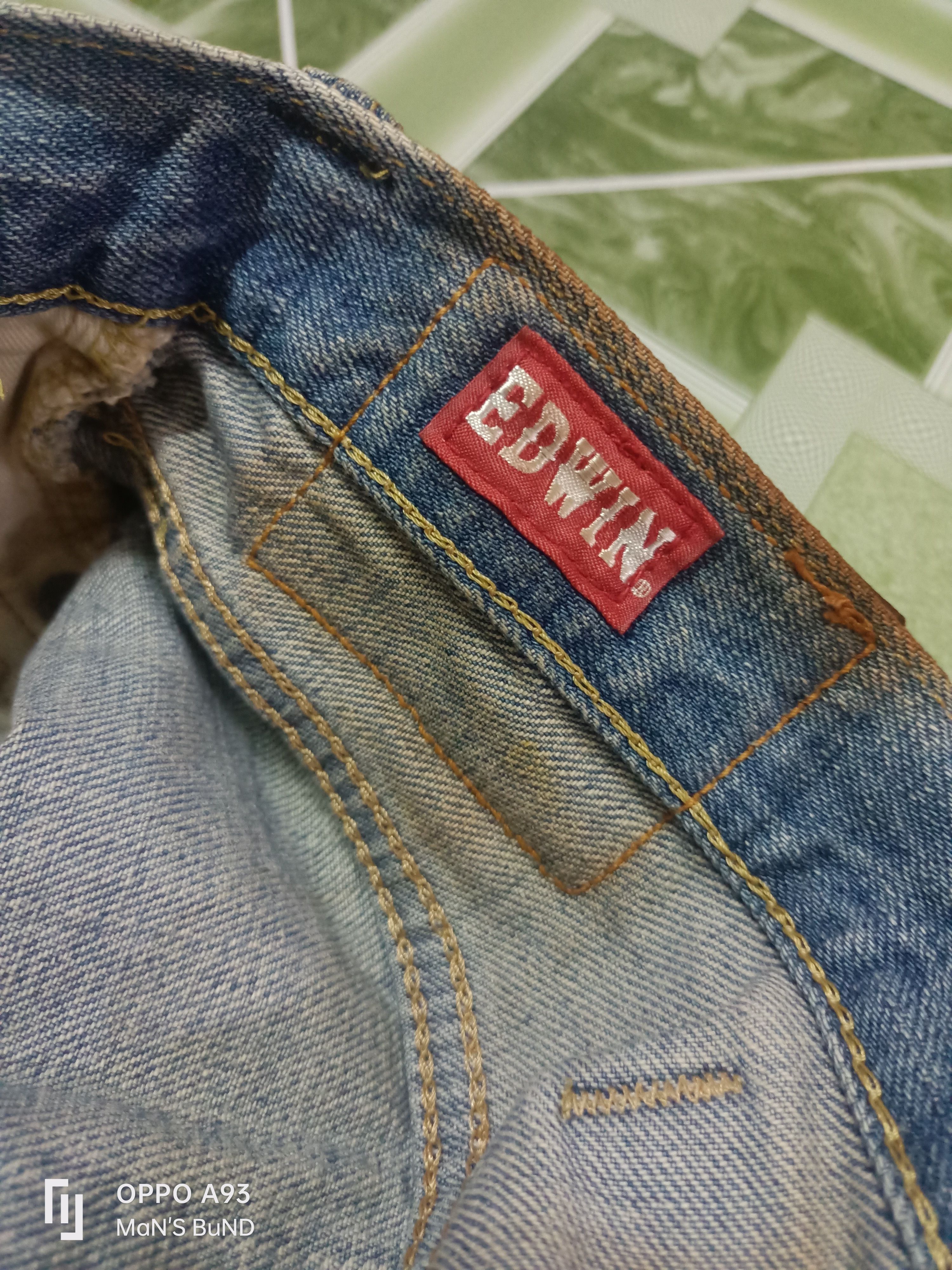 Edwin × Vintage Distressed EDWIN 505 zx Selvedge Size US 32 / EU 48 - 18 Thumbnail