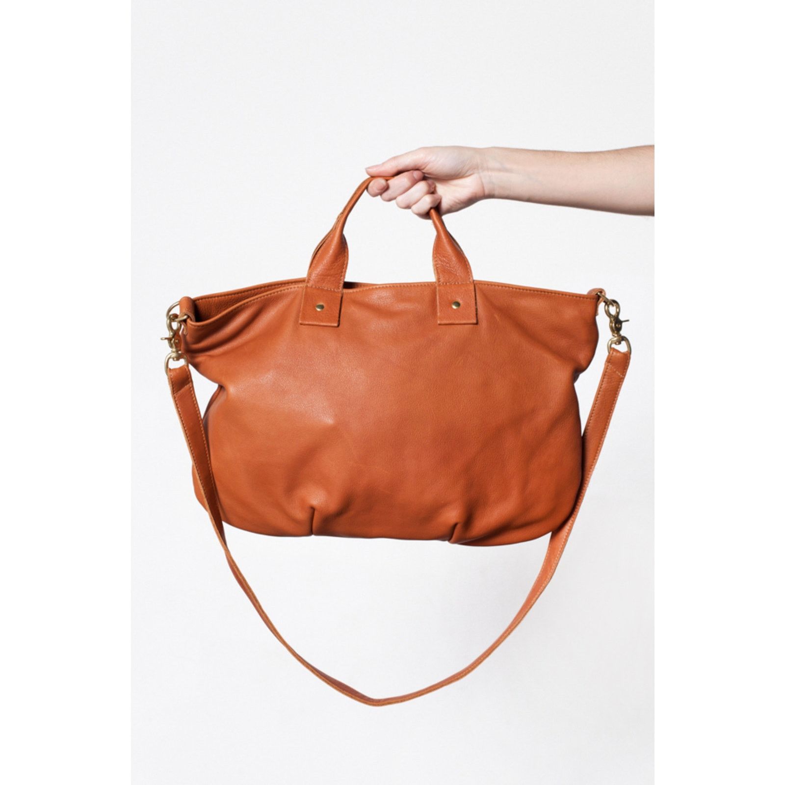 Clare V. Clare V Messenger Crossbody Bag Nubuck-Unlined Size ONE SIZE - 1 Thumbnail