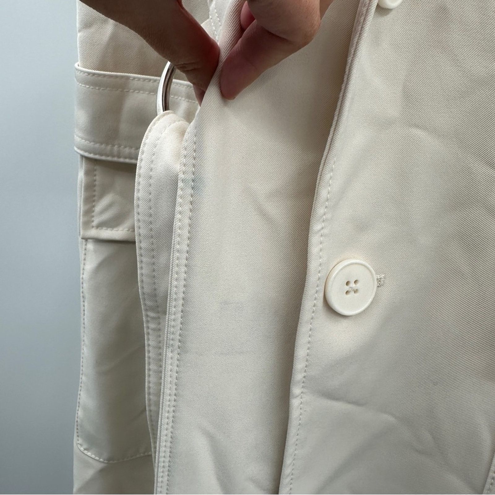 Other RTR Marina Moscone Collective Cream Long Wrap Vest Coat Sz M Size M / US 6-8 / IT 42-44 - 13 Thumbnail