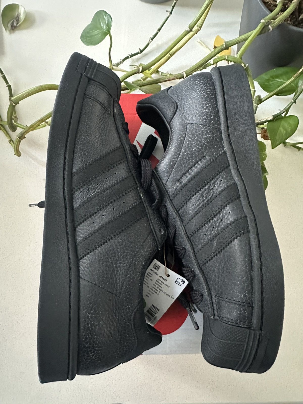 Adidas AVAVAV X WMNS MODIFIED SUPERSTAR 'TRIPLE BLACK' Size US 7.5 / IT 37.5 - 7 Thumbnail