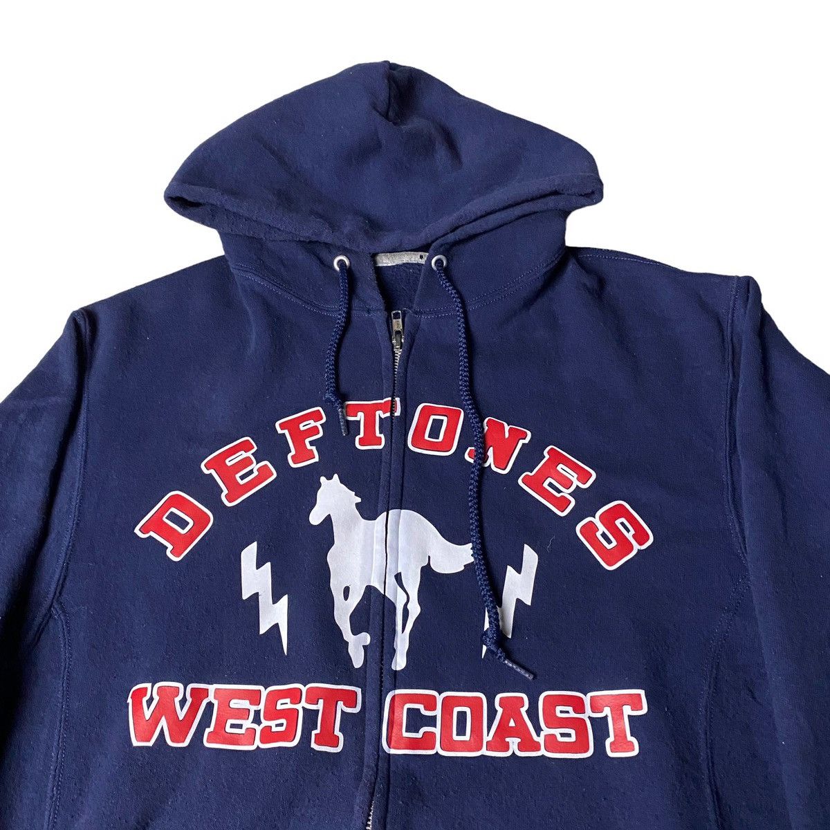 Band Tees 2000's Deftones White Pony Bootleg Hoodie Size US M / EU 48-50 / 2 - 2 Thumbnail