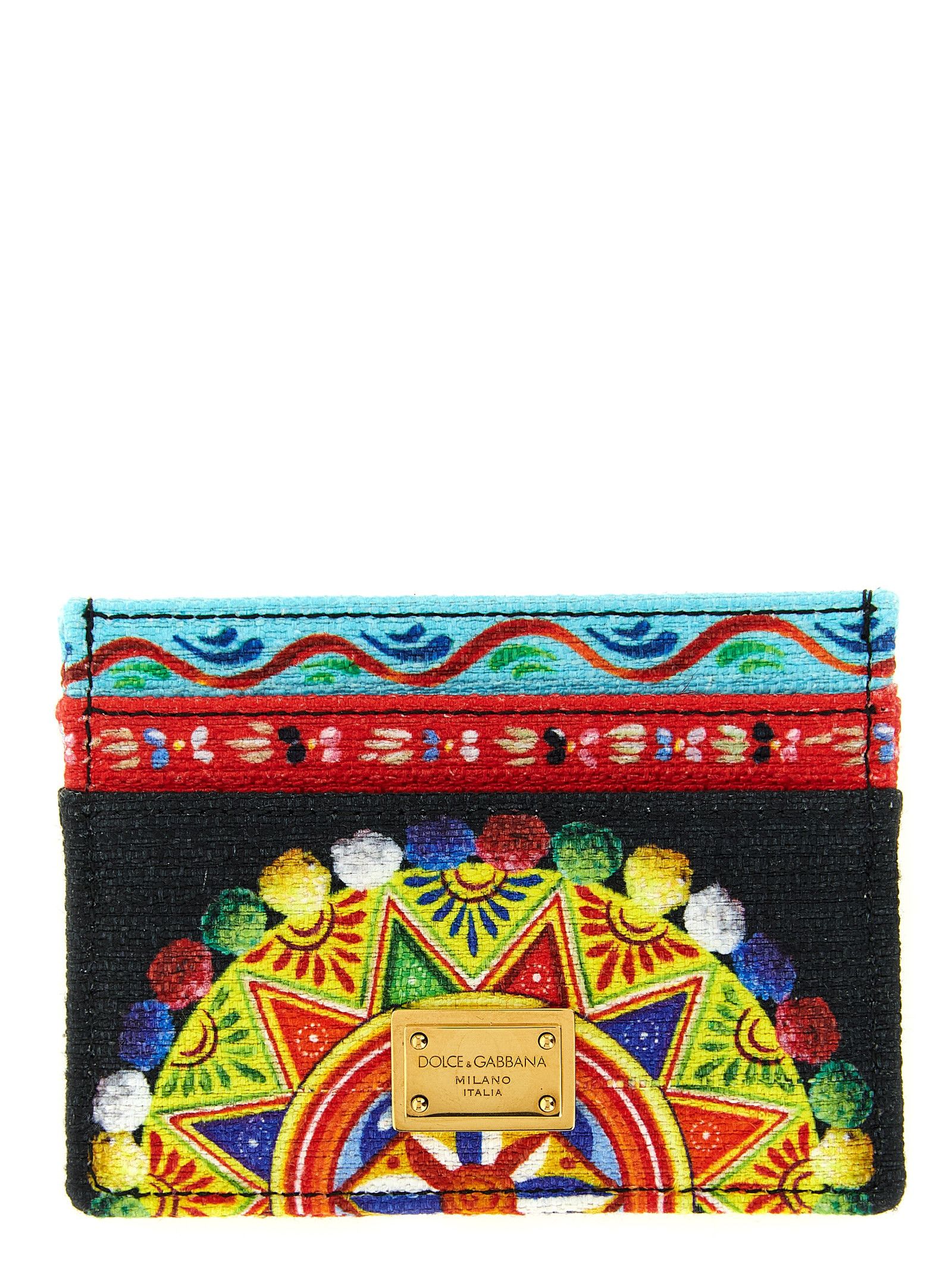 Dolce & Gabbana 'Carretto' Card Holder Size ONE SIZE - 1 Thumbnail