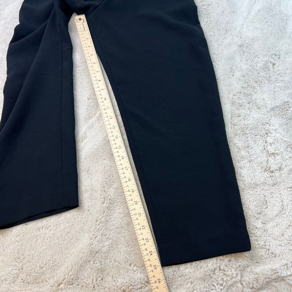 Banana Republic Aritzia Wilfred Crepe Darontal Pull On Pants Black Size 2 Size 26" / US 2 / IT 38 - 8 Thumbnail