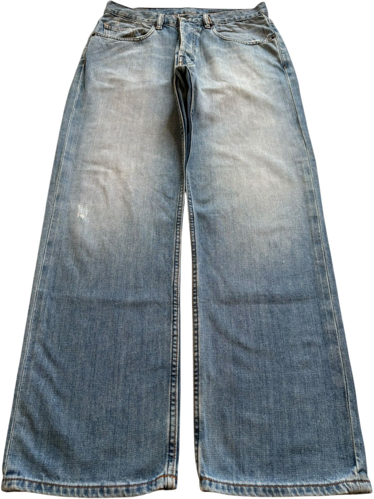 Volcom Vintage Volcom Button Fly Faded Wash Loose Baggy Jeans Size US 31 - 1 Thumbnail