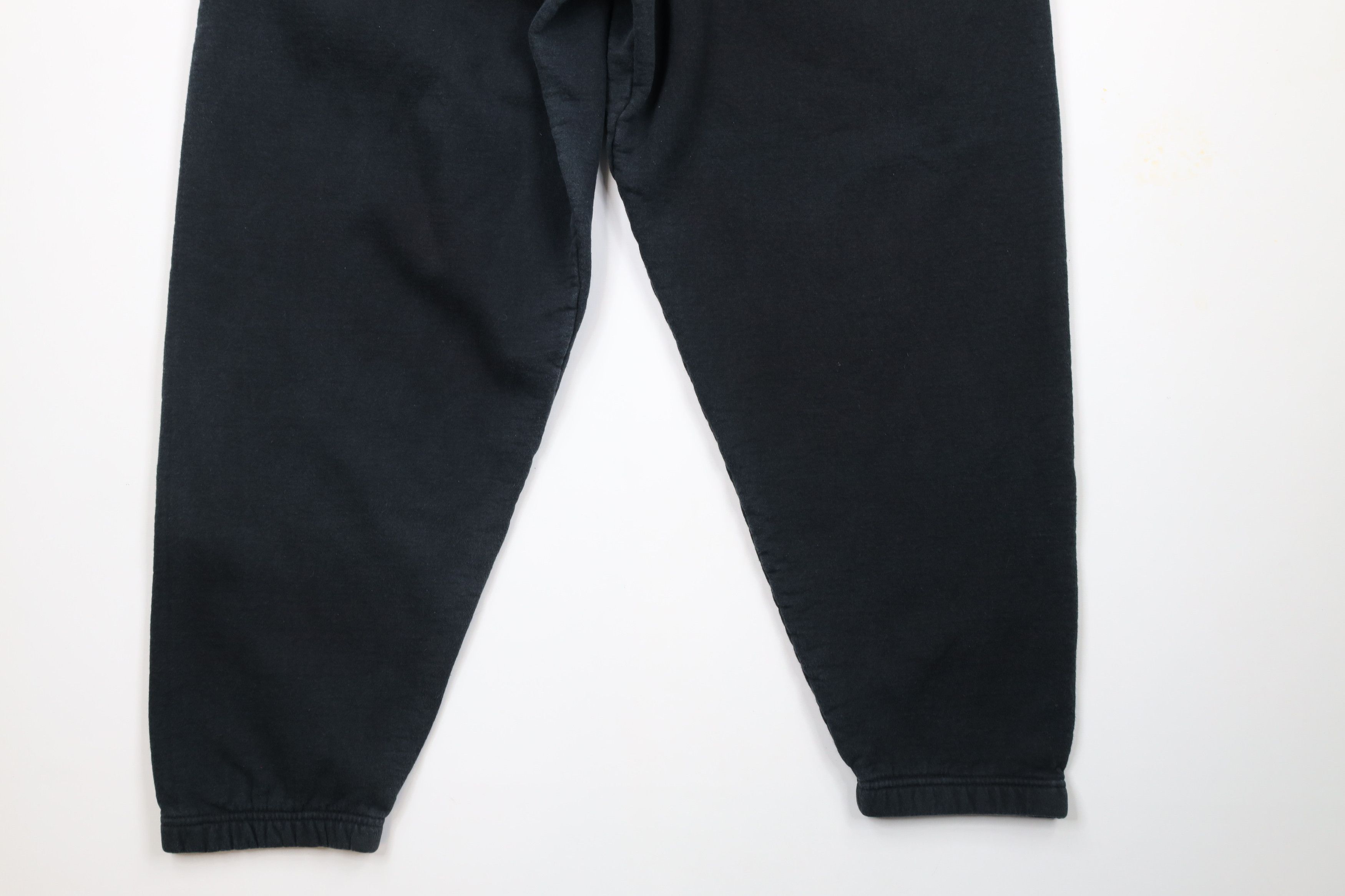 Starter × Vintage Vintage 90s Starter Heavyweight Sweatpants Joggers Black Size US 38 / EU 54 - 4 Thumbnail