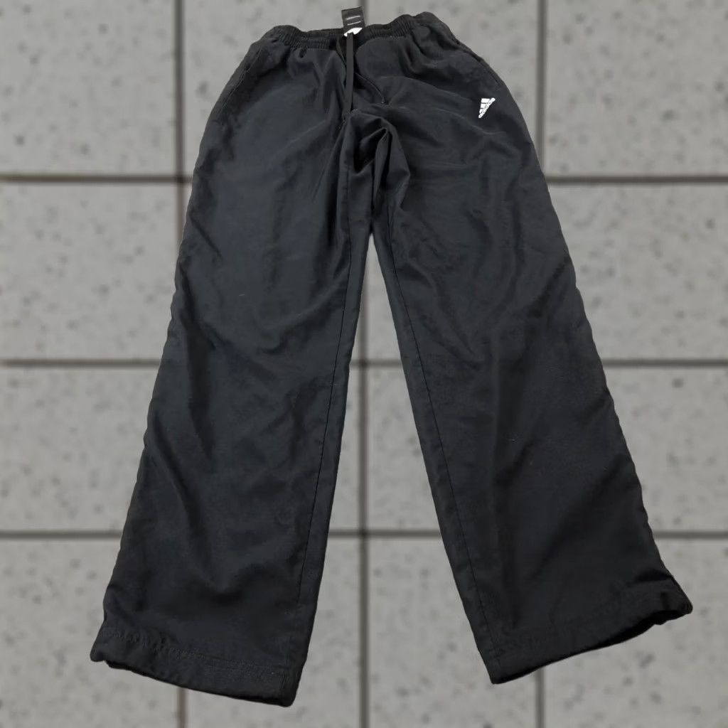 Adidas Adidas Pants Mens S Black Track Warm Up Drawstring Jogger Sweatpants Gym Train Size US 26 / EU 42 - 1 Thumbnail