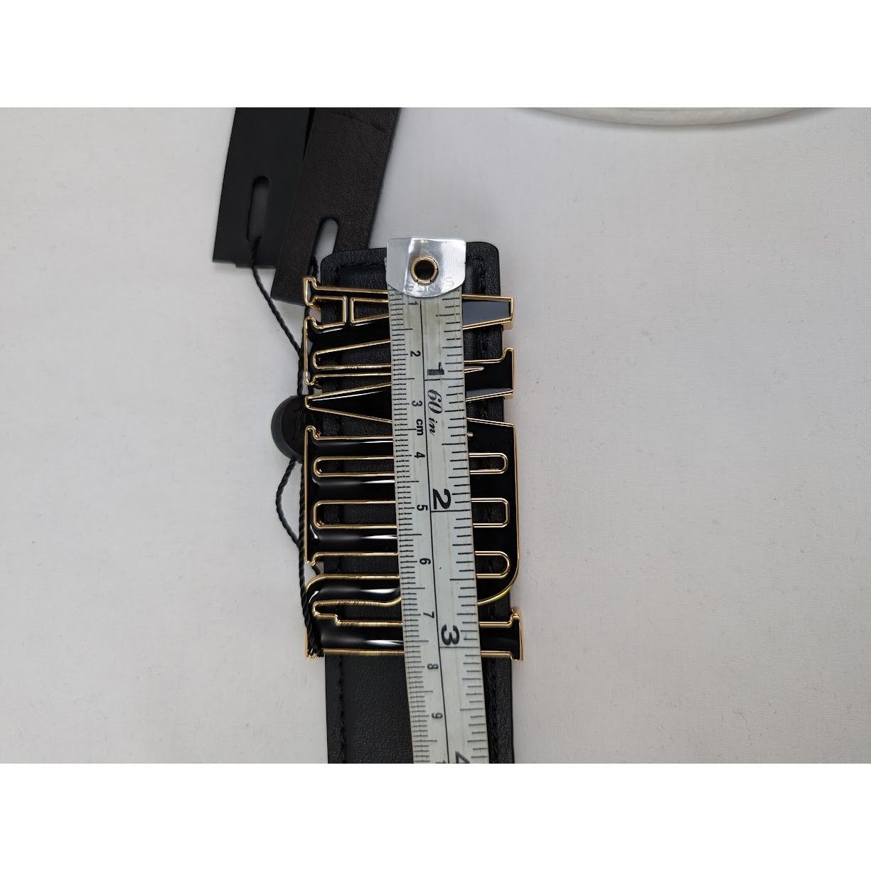 Amiri o1rshd1 Size: 85 CM / Nappa Amiri 4cm Belt in Black Size 34 - 12 Thumbnail