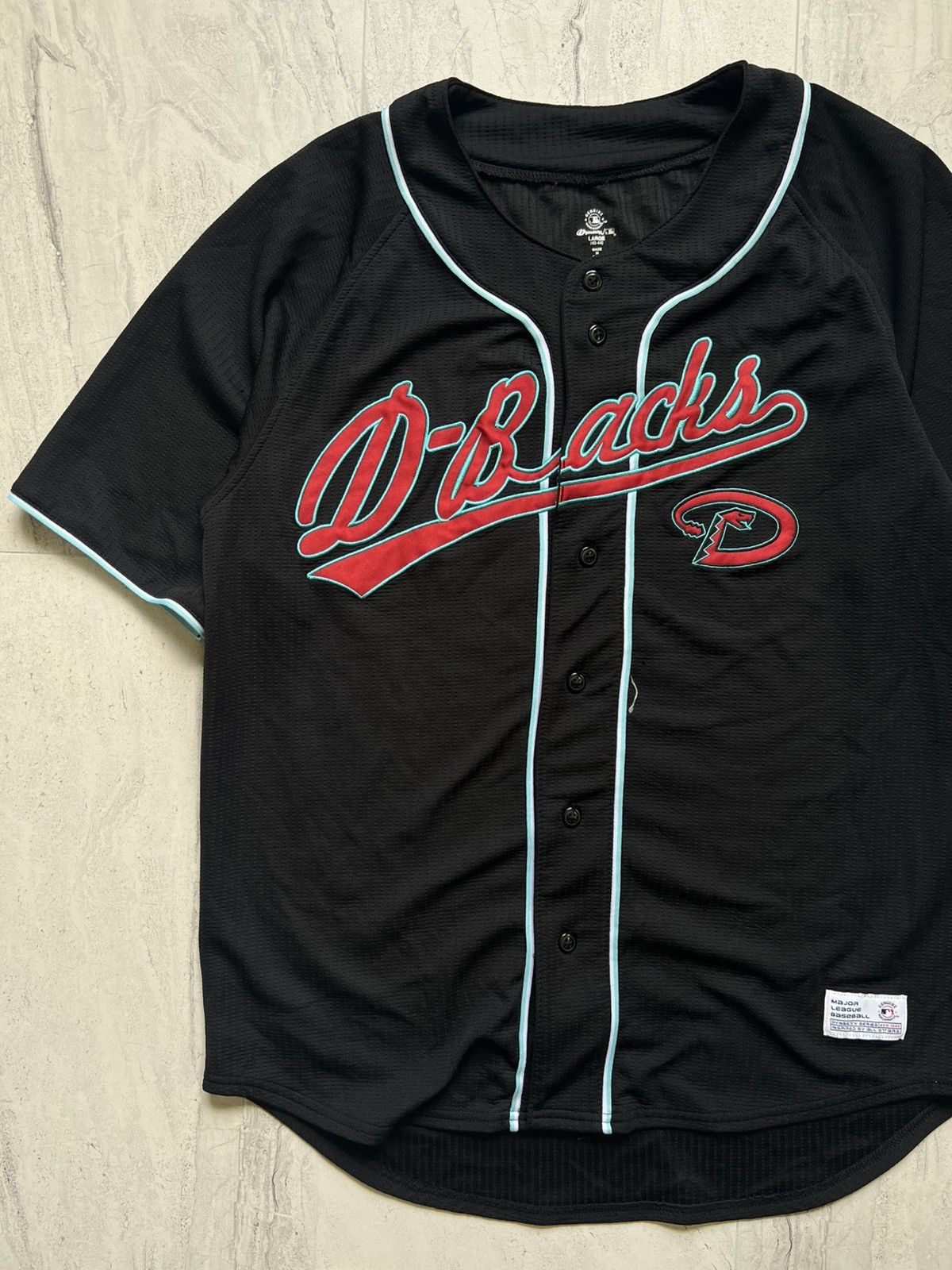 Vintage Vintage MLB Arizona Diamondbacks Baseball Jersey Size US L / EU 52-54 / 3 - 1 Thumbnail