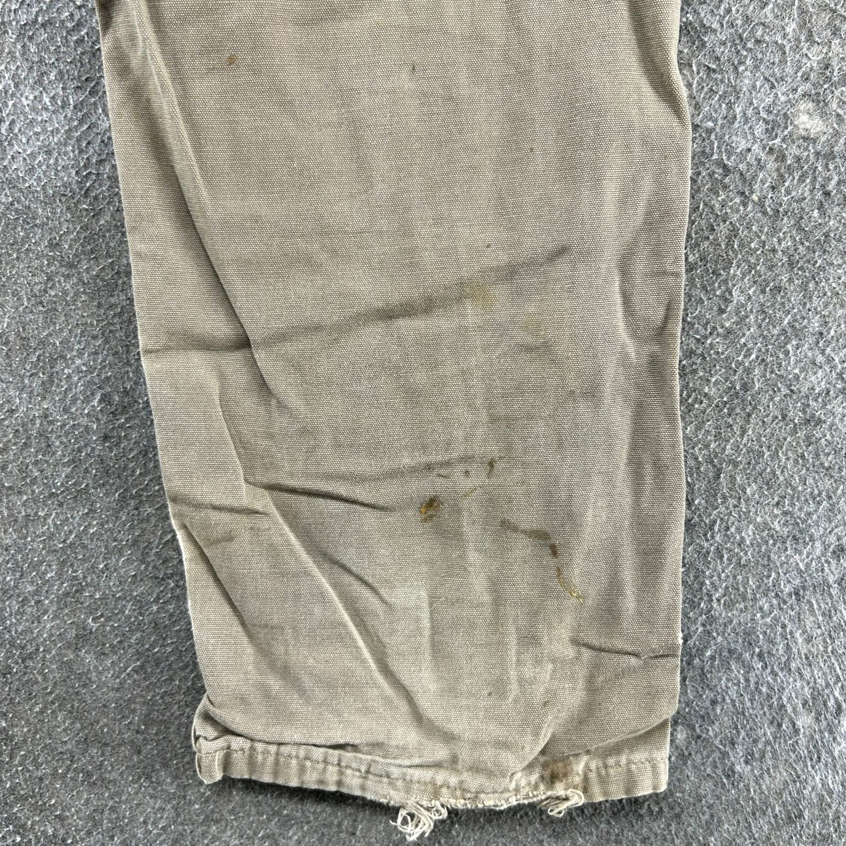 Carhartt VINTAGE Carhartt Pants Mens 32x34 Brown Carpenter Canvas Loose Fit Workwear Distressed Size US 32 / EU 48 - 6 Thumbnail