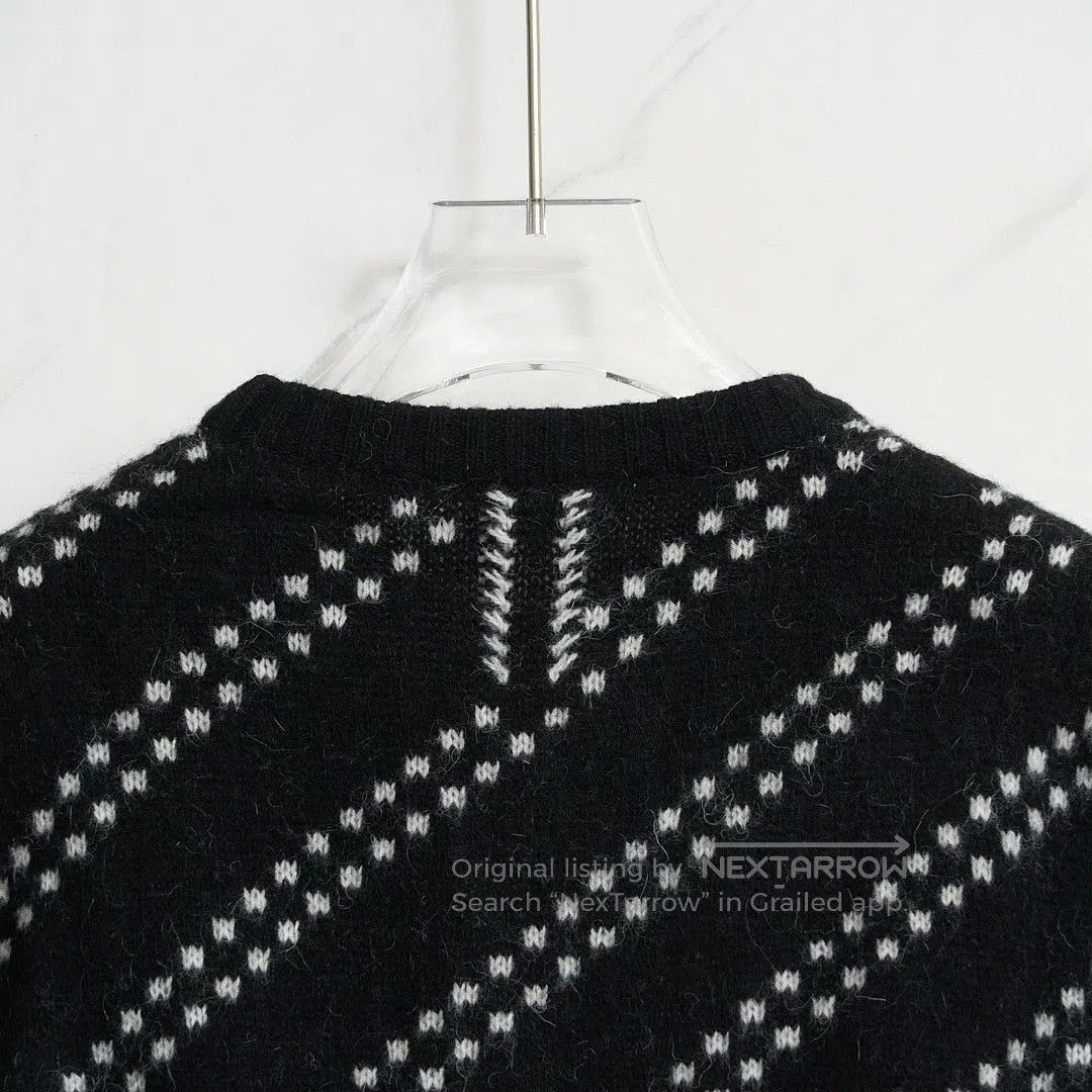 Saint Laurent Paris Saint Laurent Men's Zigzag Pattern Sweater. Size US M / EU 48-50 / 2 - 5 Thumbnail