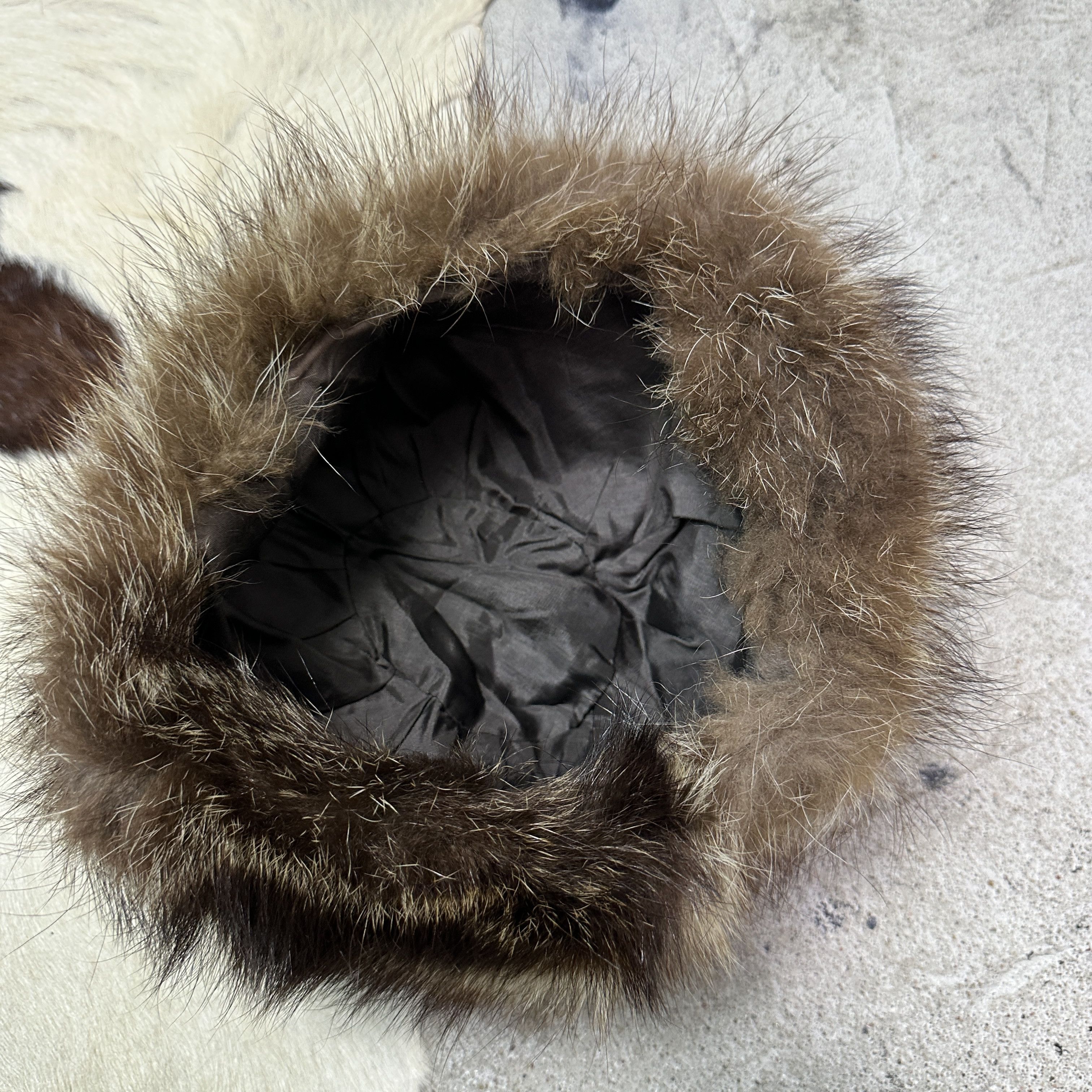 Vintage Vintage Classy Old Money Real Fur Winter Cap Y2K Size ONE SIZE - 6 Thumbnail