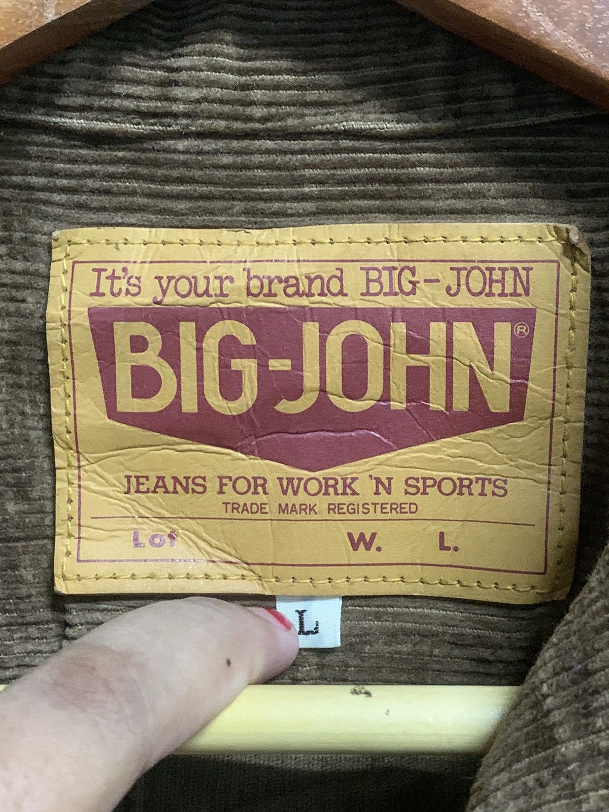 Big John × Vintage Vintage Big John Corduroy Jacket Size US L / EU 52-54 / 3 - 11 Thumbnail