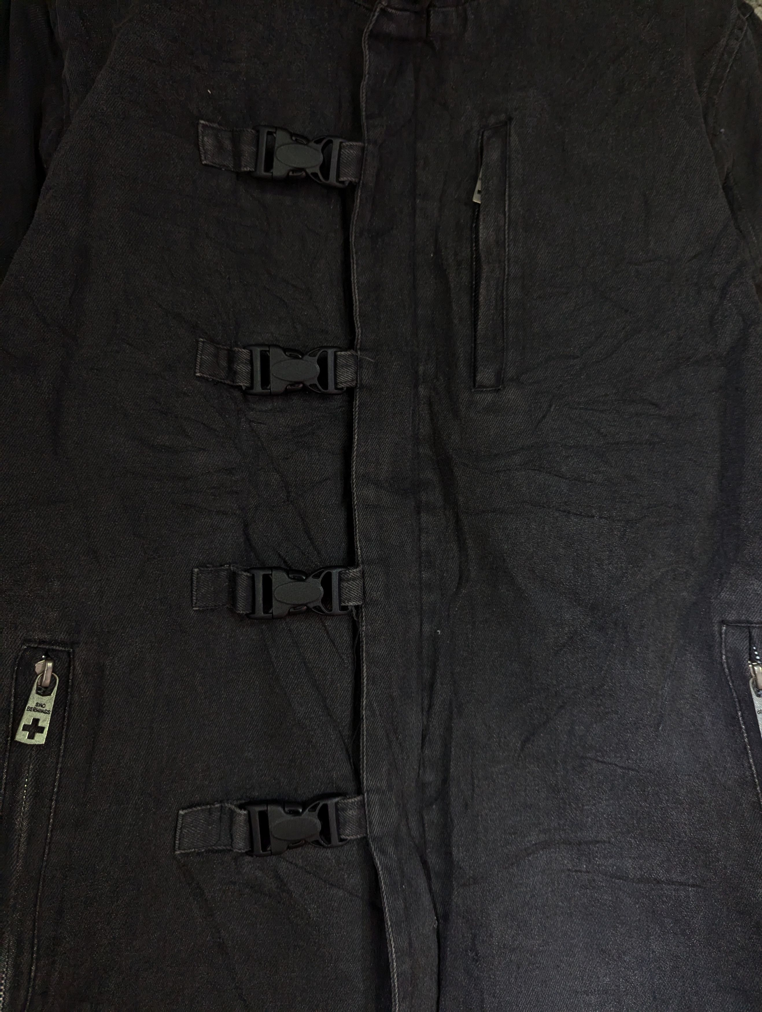 Japanese Brand SHO BERNINGS ANORAK BONDAGE HOODIE Size US L / EU 52-54 / 3 - 6 Thumbnail