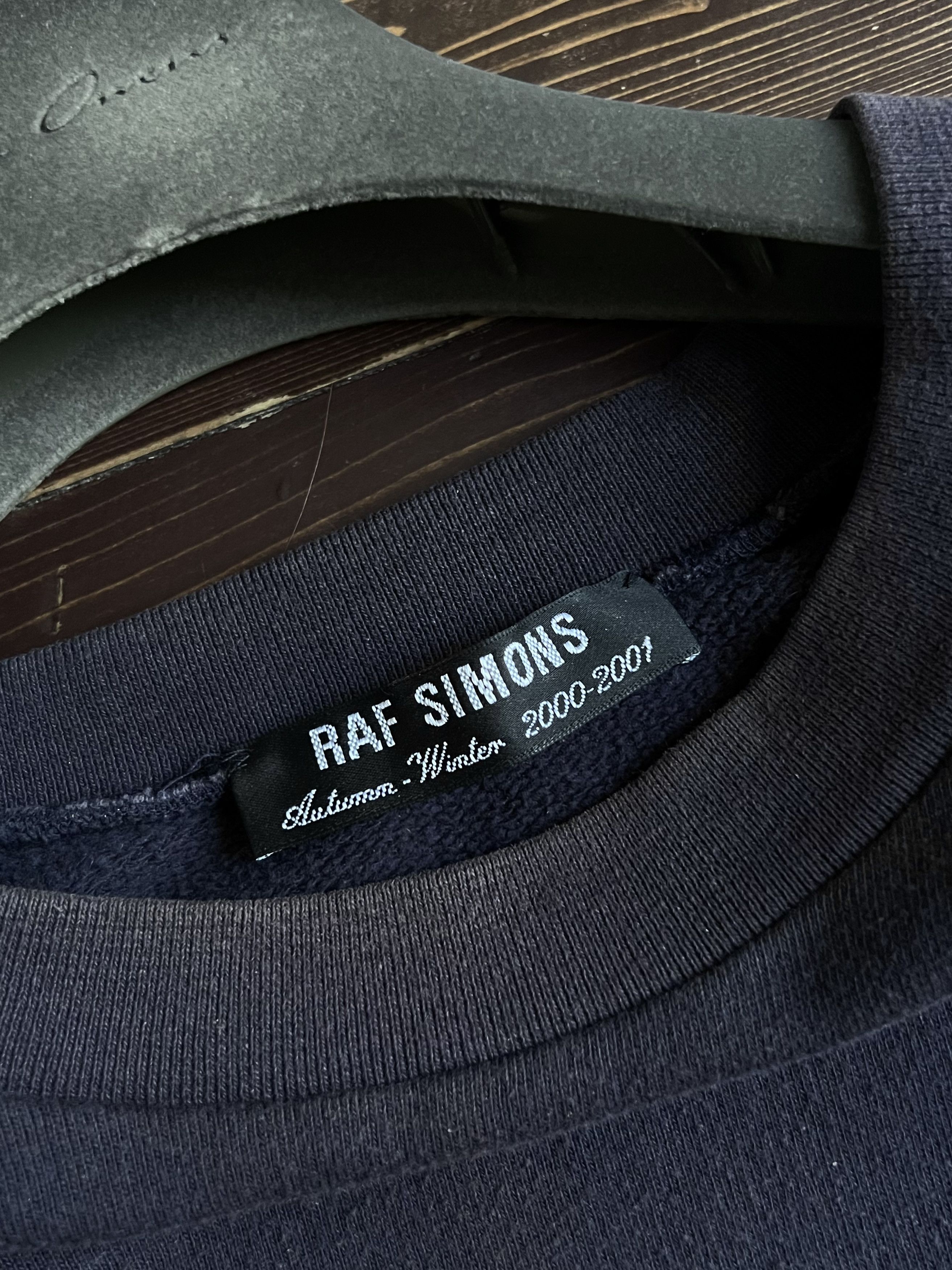 Raf Simons Raf Simons FW2000 Confusion Patch Sweatshirt Size US M / EU 48-50 / 2 - 4 Thumbnail