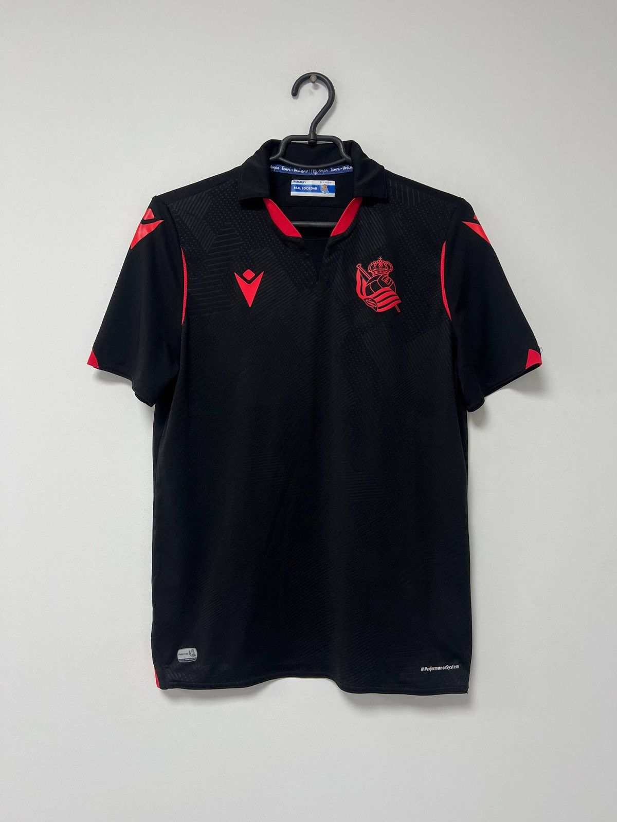 Macron Vintage Real Sociedad 2020/2021 Away Football Shirt Macron S Size US S / EU 44-46 / 1 - 2 Thumbnail