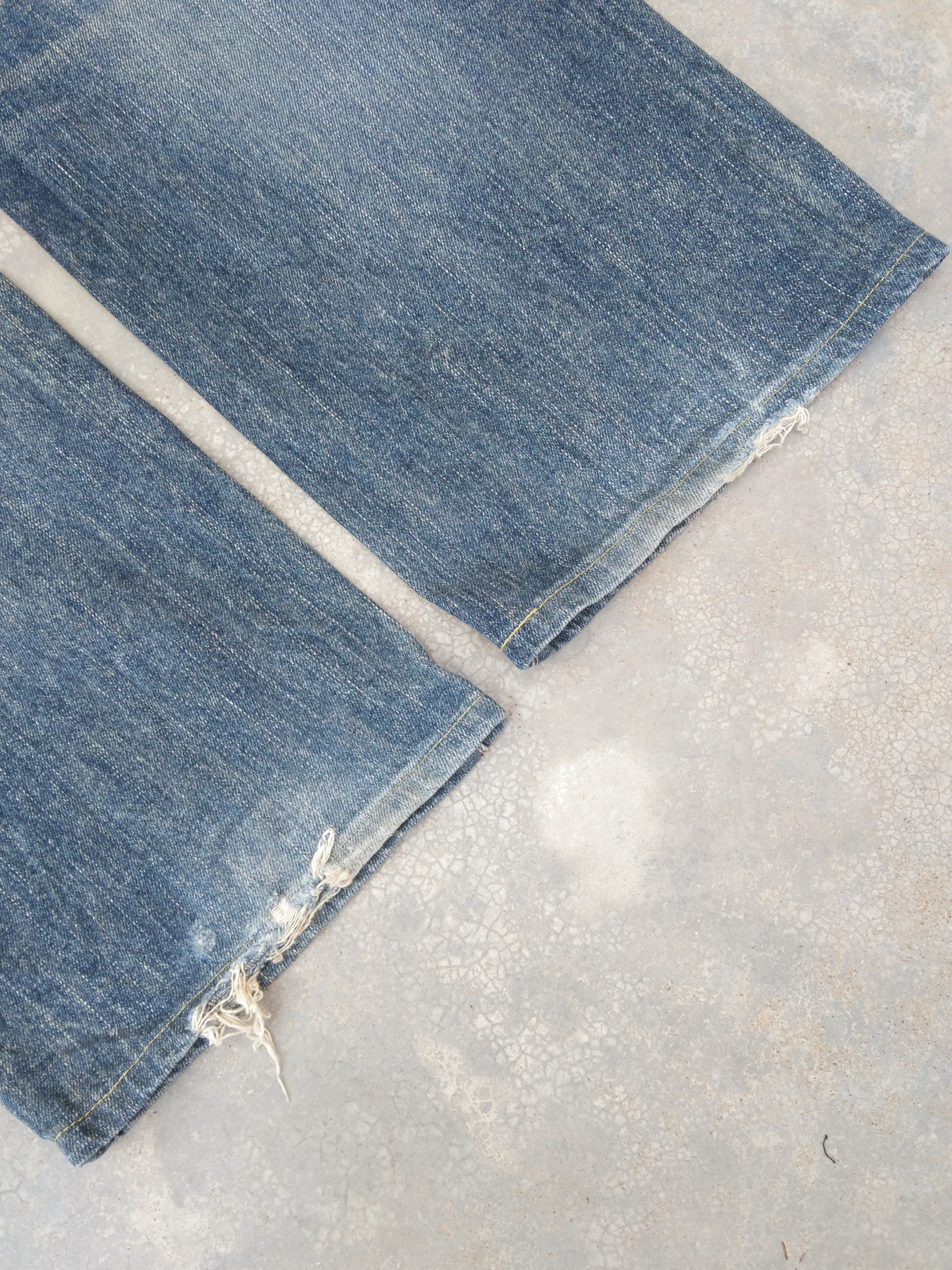 Japanese Brand Vintage Distressed Edwin Rusty Wash Straight Leg Jeans Size US 34 / EU 50 - 3 Thumbnail