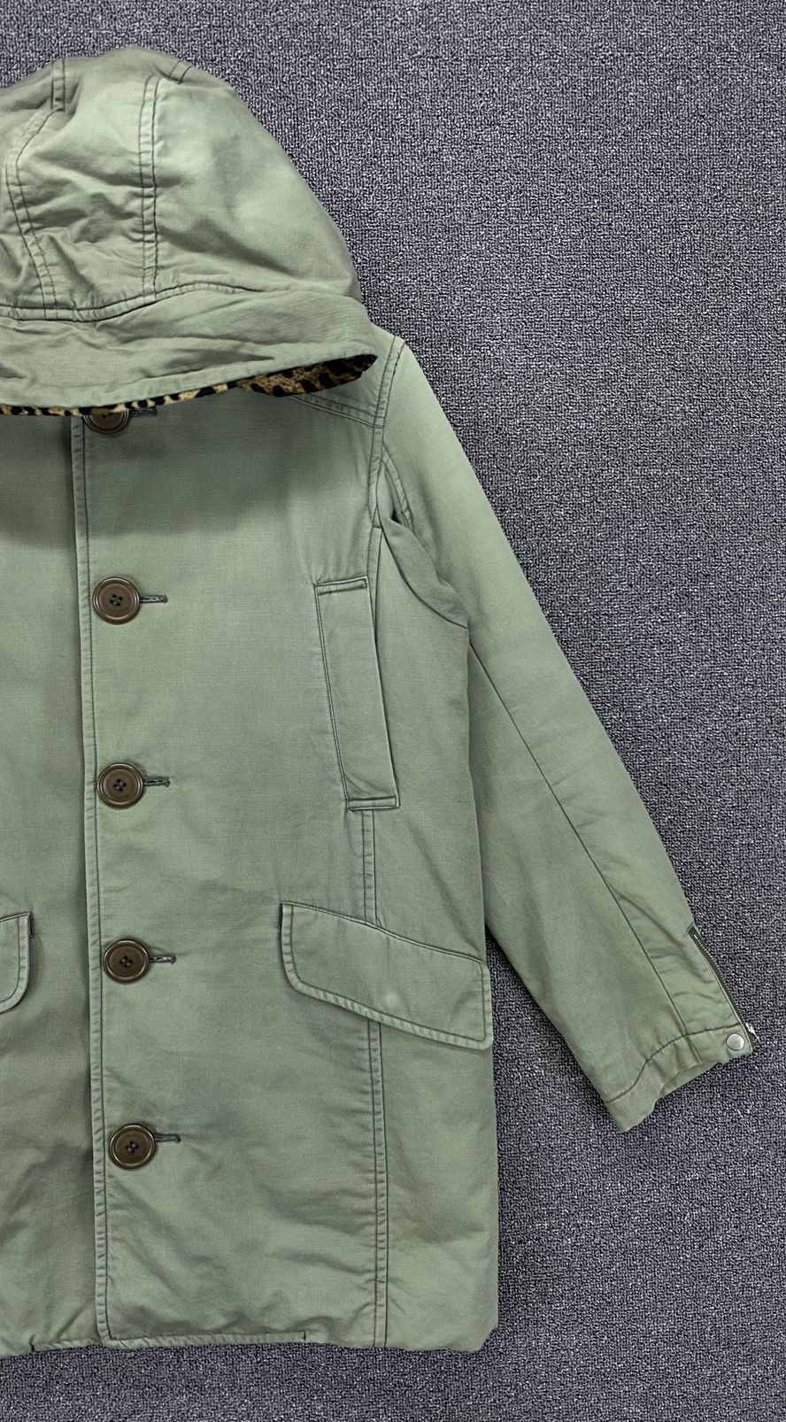 Issey Miyake Vintage Issey Miyake Sunaokuwahara Military Style Jacket Size M / US 6-8 / IT 42-44 - 4 Thumbnail