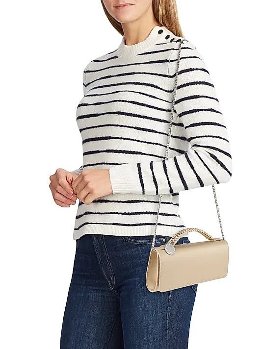 Stella McCartney os11x0126 Size: OS / Falabella Convertible Clutch in Beige Size ONE SIZE - 2 Thumbnail