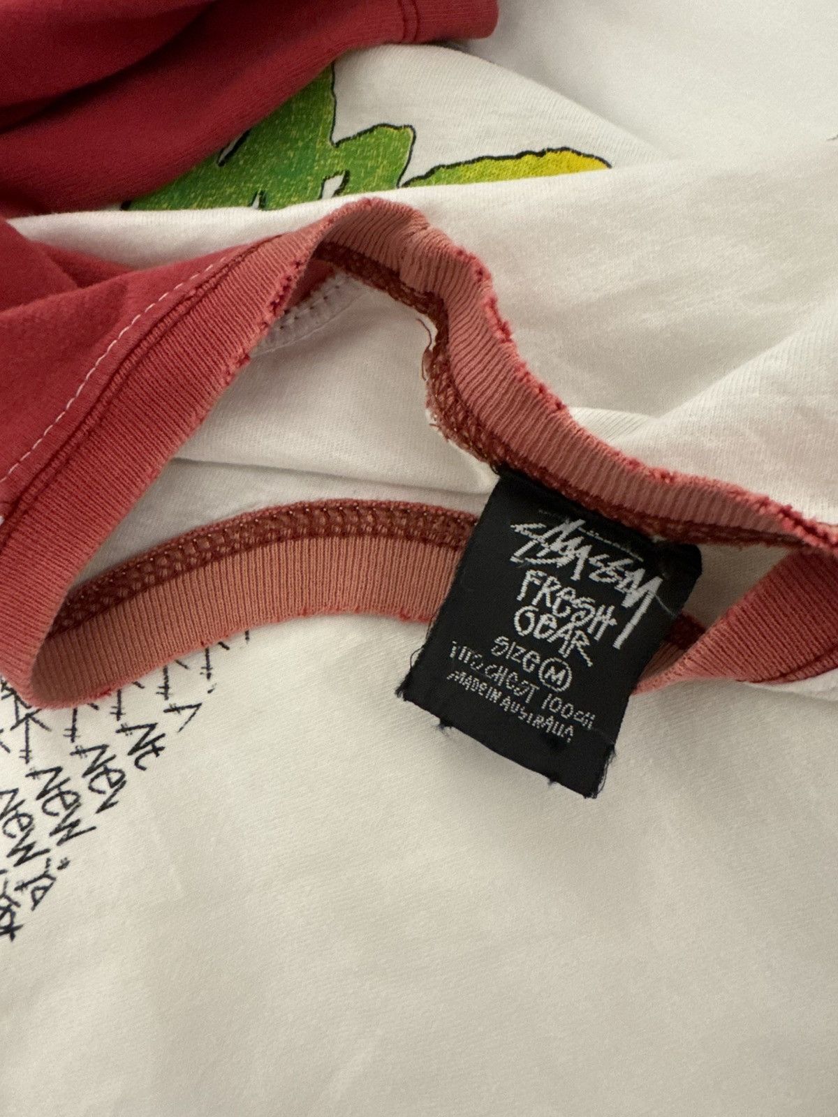 Stussy Vintage Stussy Positive Vibration London Australia tshirt Size US M / EU 48-50 / 2 - 6 Thumbnail