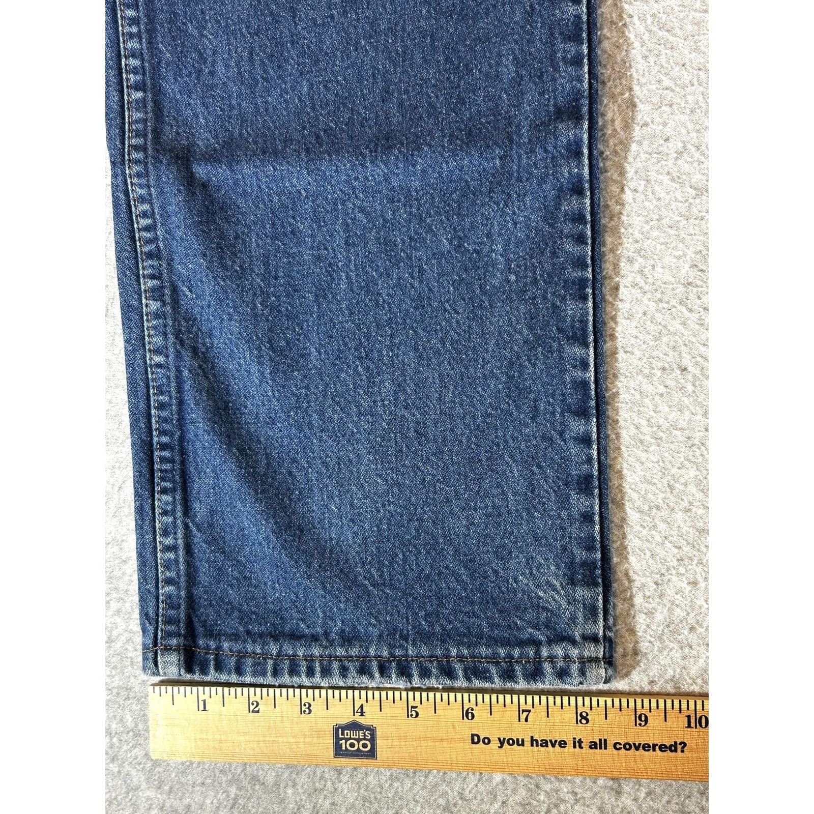 Wrangler VINTAGE Wrangler Jeans Mens 38x34 Cowboy Cut Western Workwear USA 13MWZ Blue Size US 38 / EU 54 - 6 Thumbnail