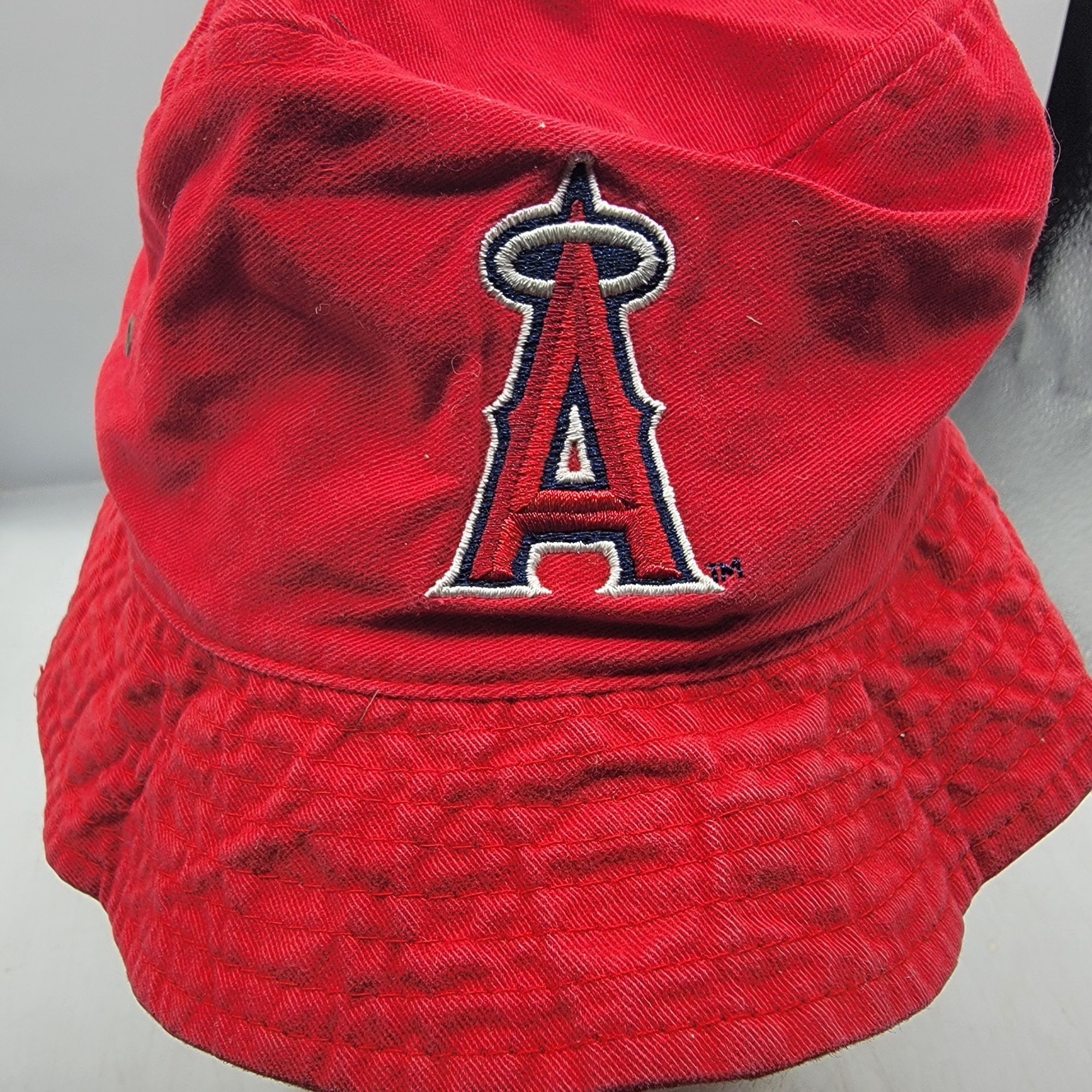 Other Los Angeles Angels Adults Red Bucket Hat Baseball Sports Cas Size ONE SIZE - 7 Thumbnail