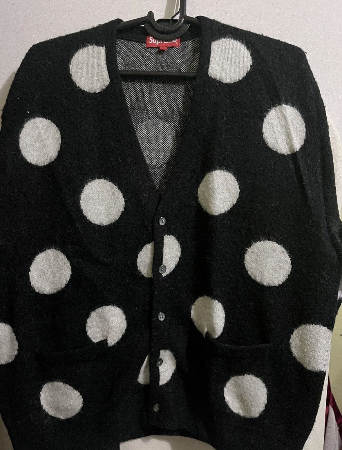 Supreme supreme polka dot cardigan Size US L / EU 52-54 / 3 - 1 Thumbnail