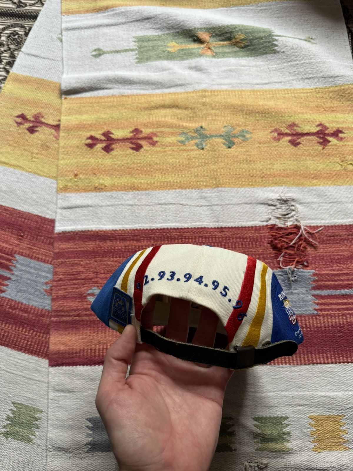Vintage Vintage Renault Formula 1 90’s World Champions Hat Size ONE SIZE - 6 Thumbnail