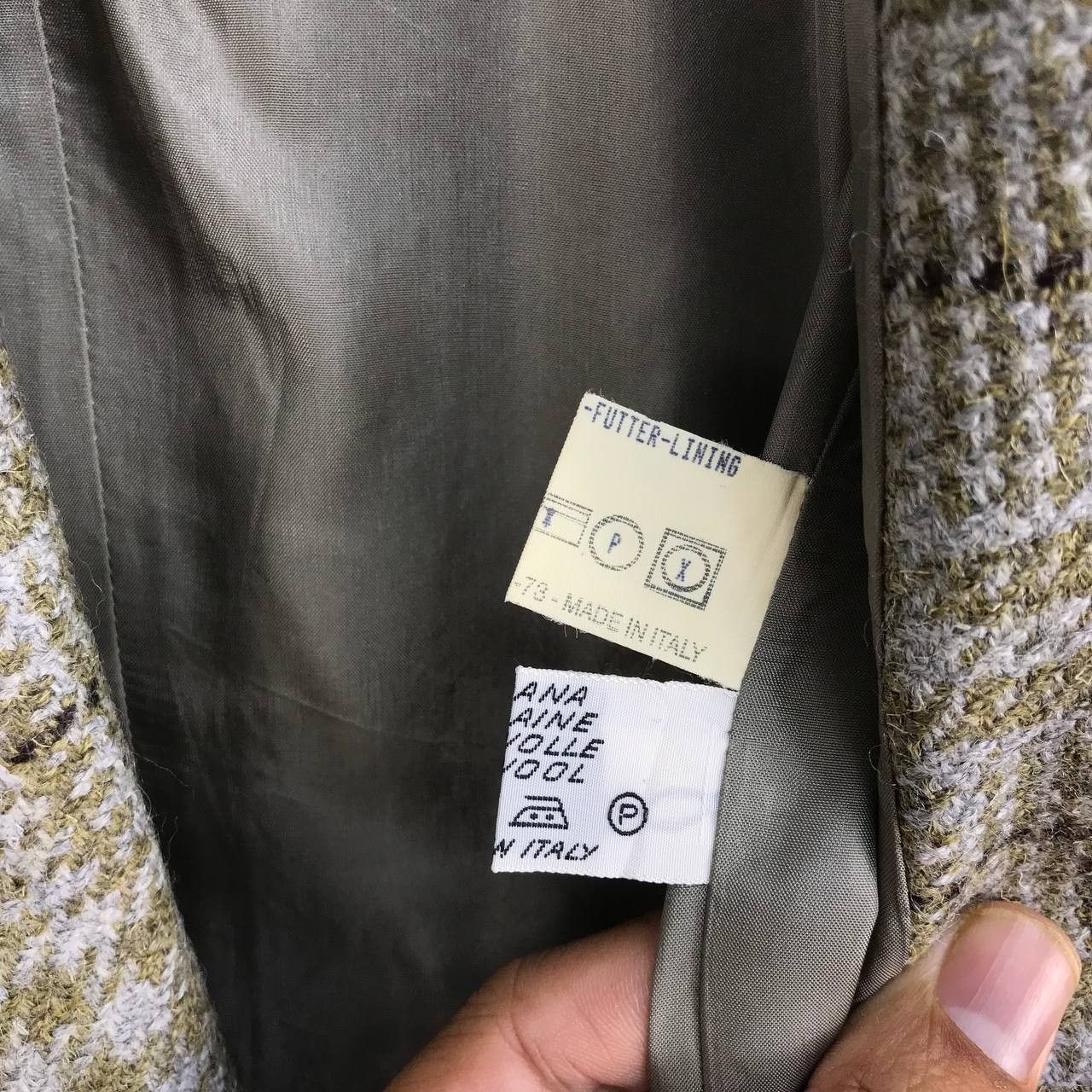 Herno HERNO DOUBLE BREASTED CHECKERED JACKET SIZE 44 MADE ITALY Size US S / EU 44-46 / 1 - 5 Thumbnail