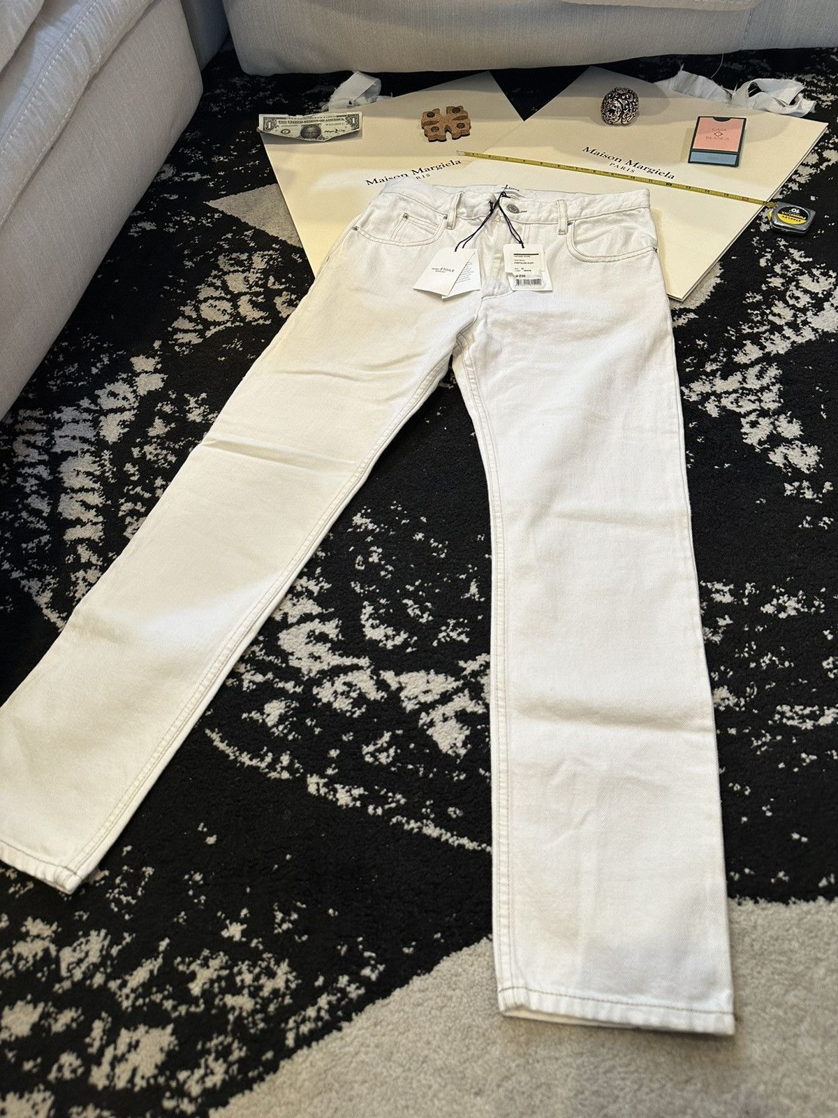 Isabel Marant Isabel Marant White Jeans Size 28" / US 6 / IT 42 - 1 Thumbnail