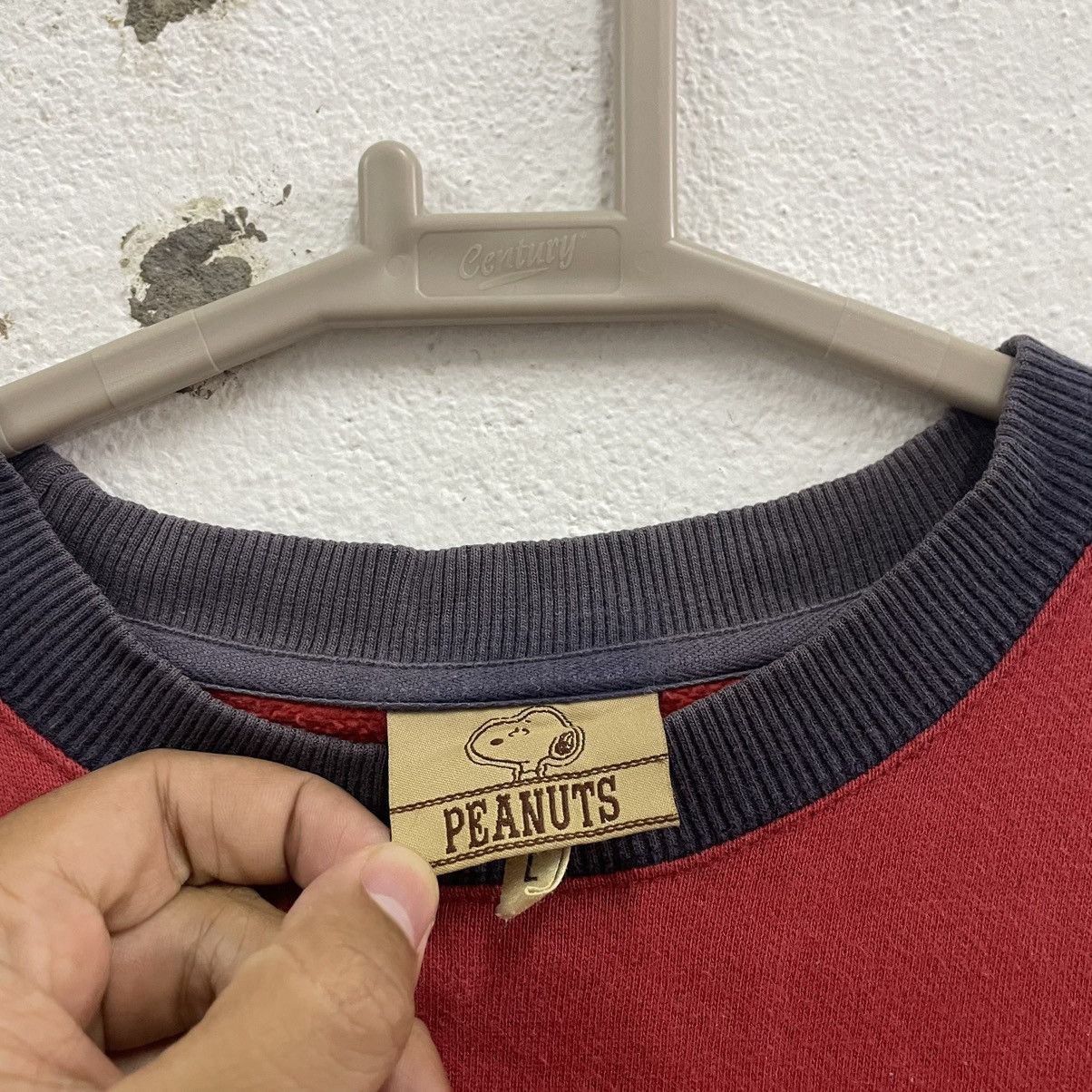Peanuts × Vintage 🔥Vintage Peanuts Snoopy Big Logo Sweatshirts Size US M / EU 48-50 / 2 - 9 Thumbnail