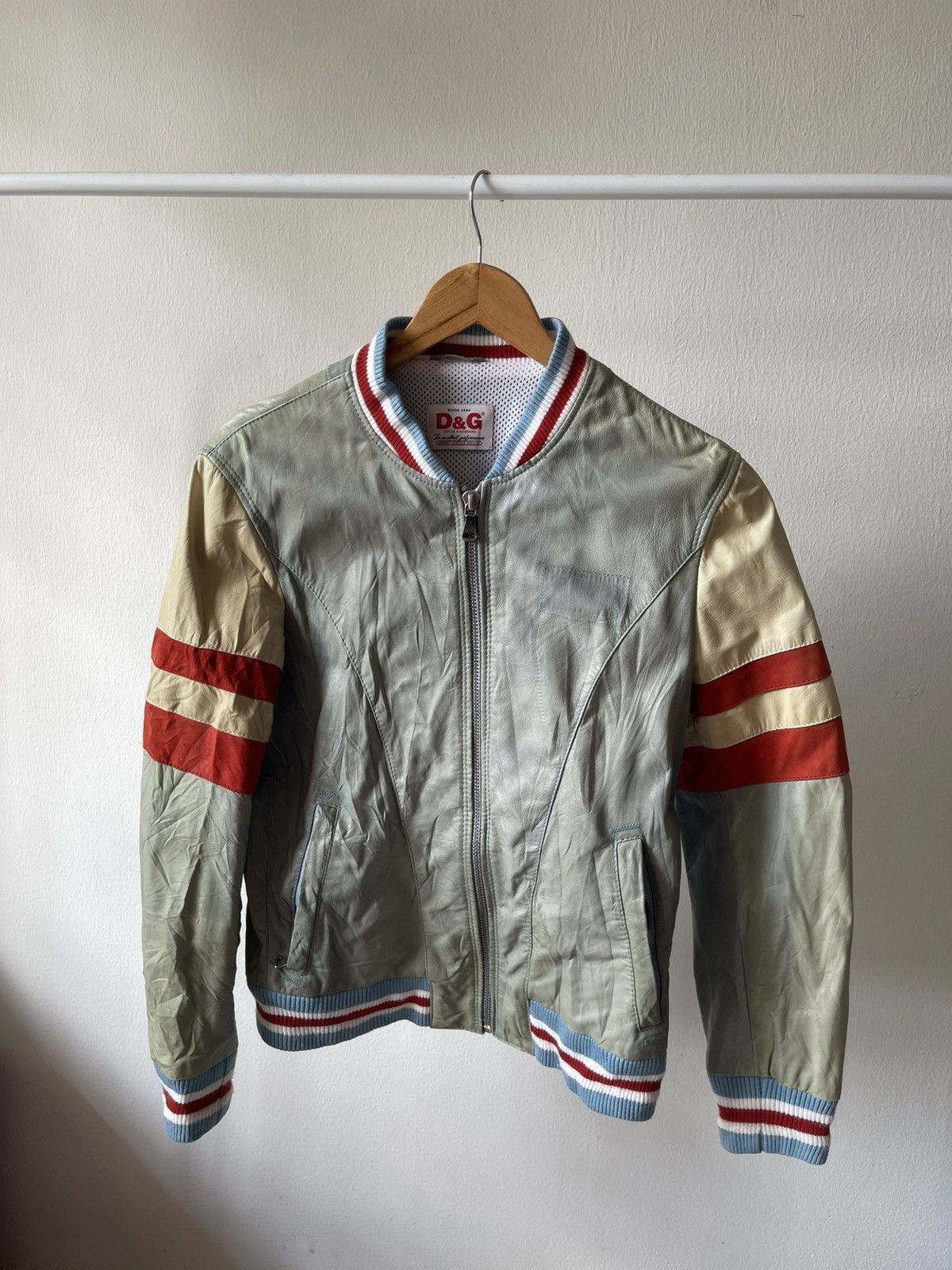 Dolce & Gabbana Dolce & Gabbana Leather Jacket Size US S / EU 44-46 / 1 - 1 Thumbnail